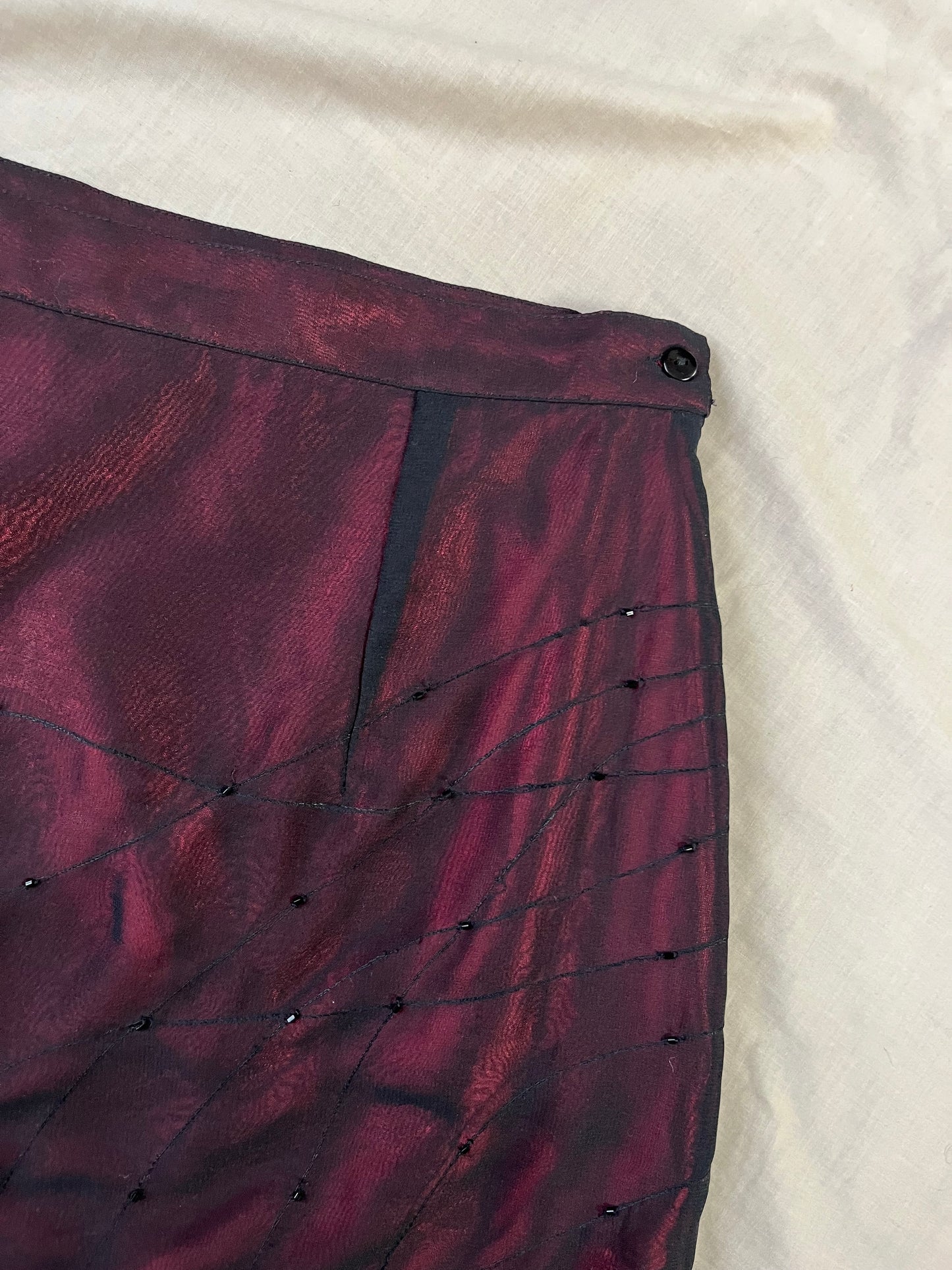 Beaded Mesh Skirt UK 8-10