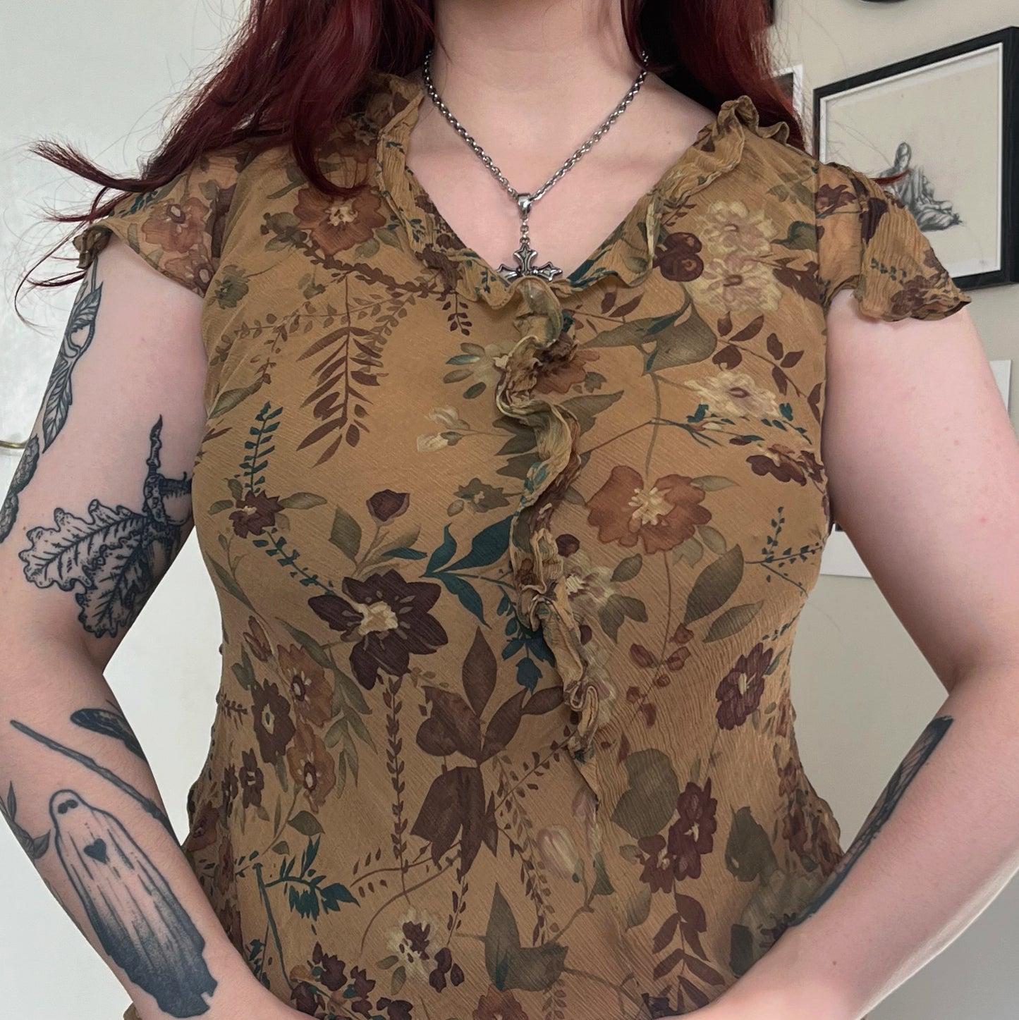 Hazel 90s Dress UK 10