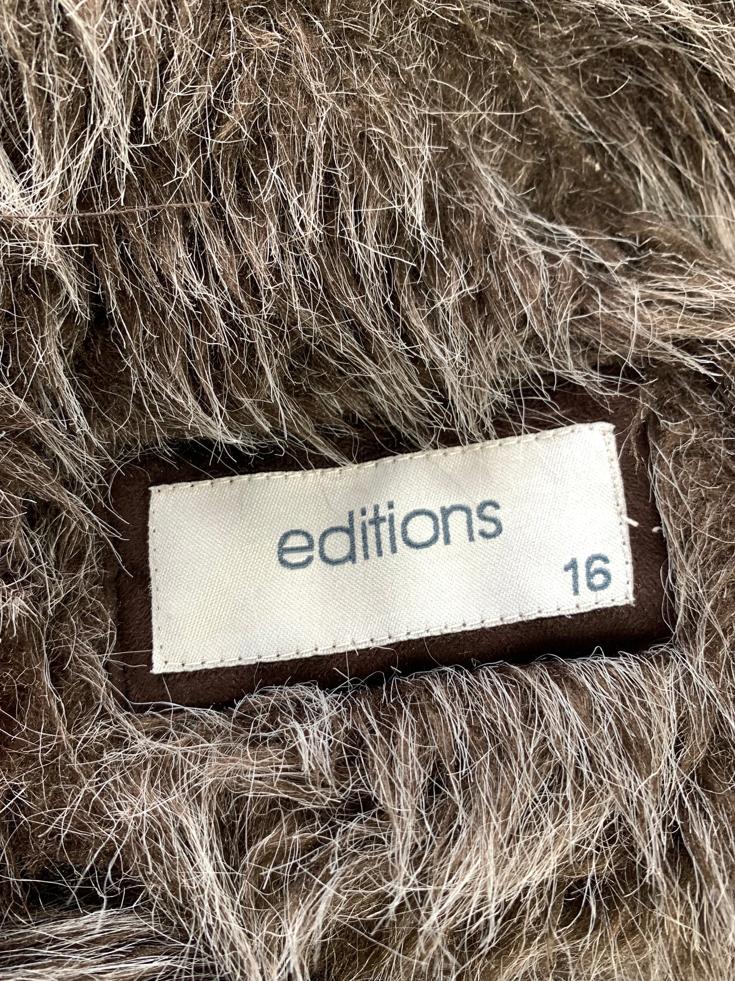 Edie 90s Afghan Coat UK 14-16/L