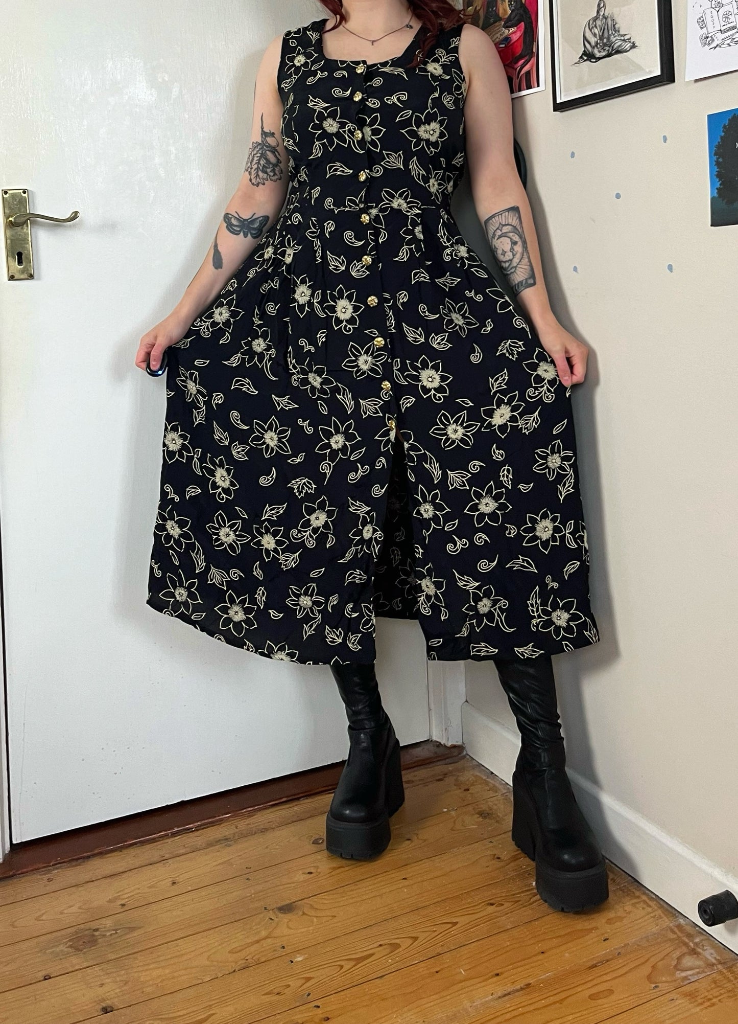 Cleo 90s Dress UK 12