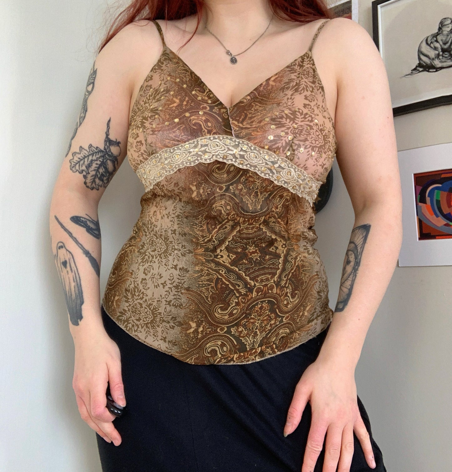 Eloise 00s Mesh Top UK 6-8
