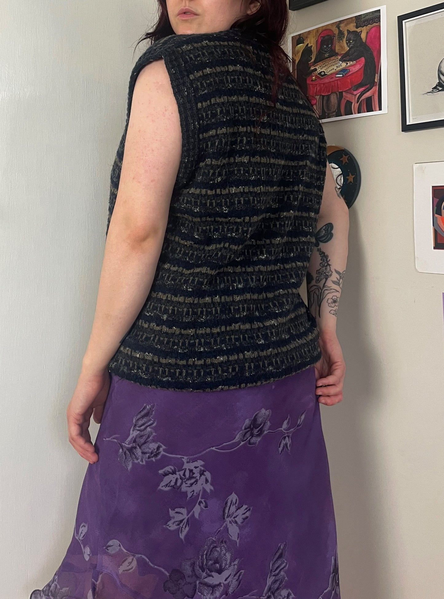 Talia Sweater Vest L