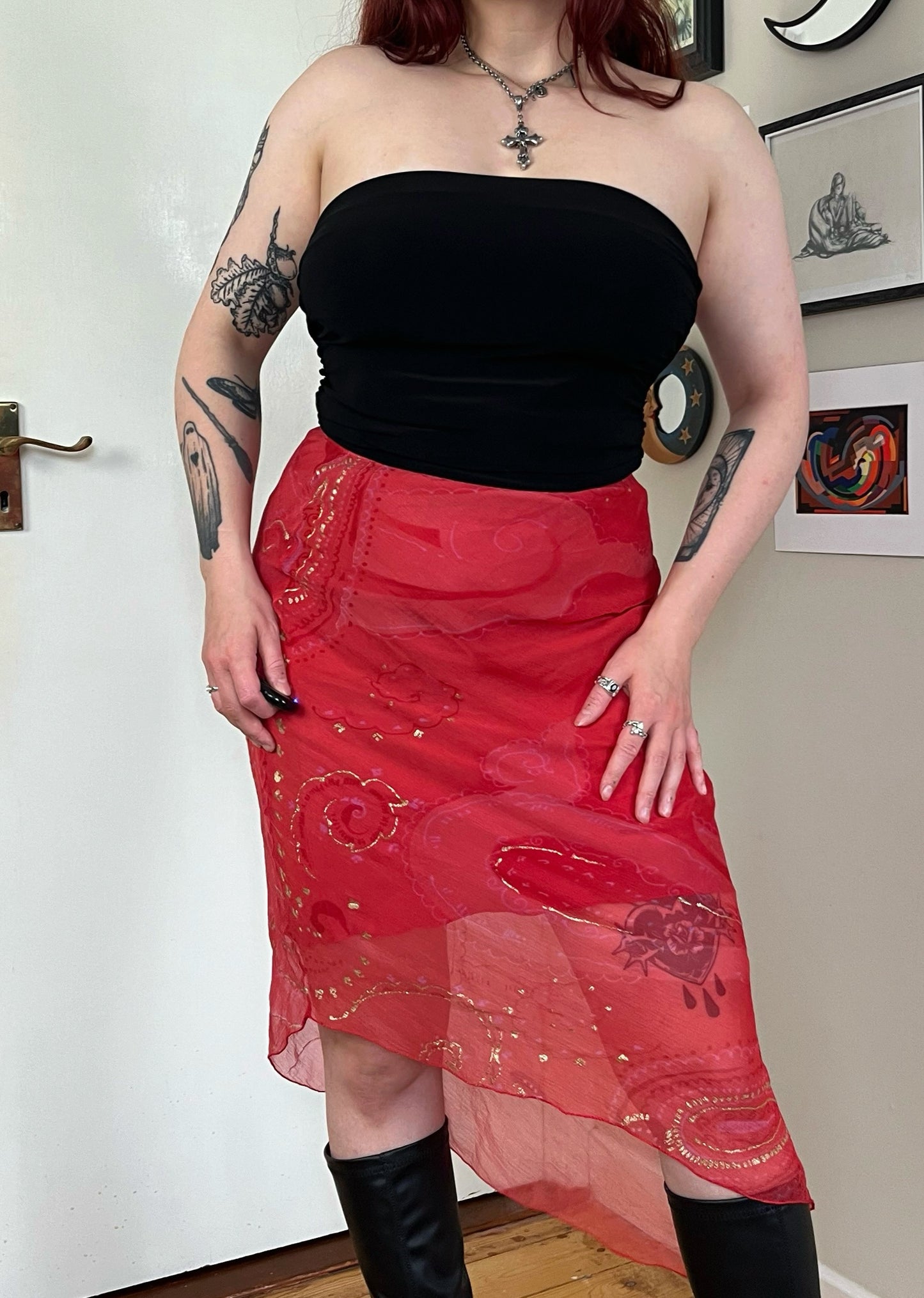 Natalie 90s Skirt UK 10
