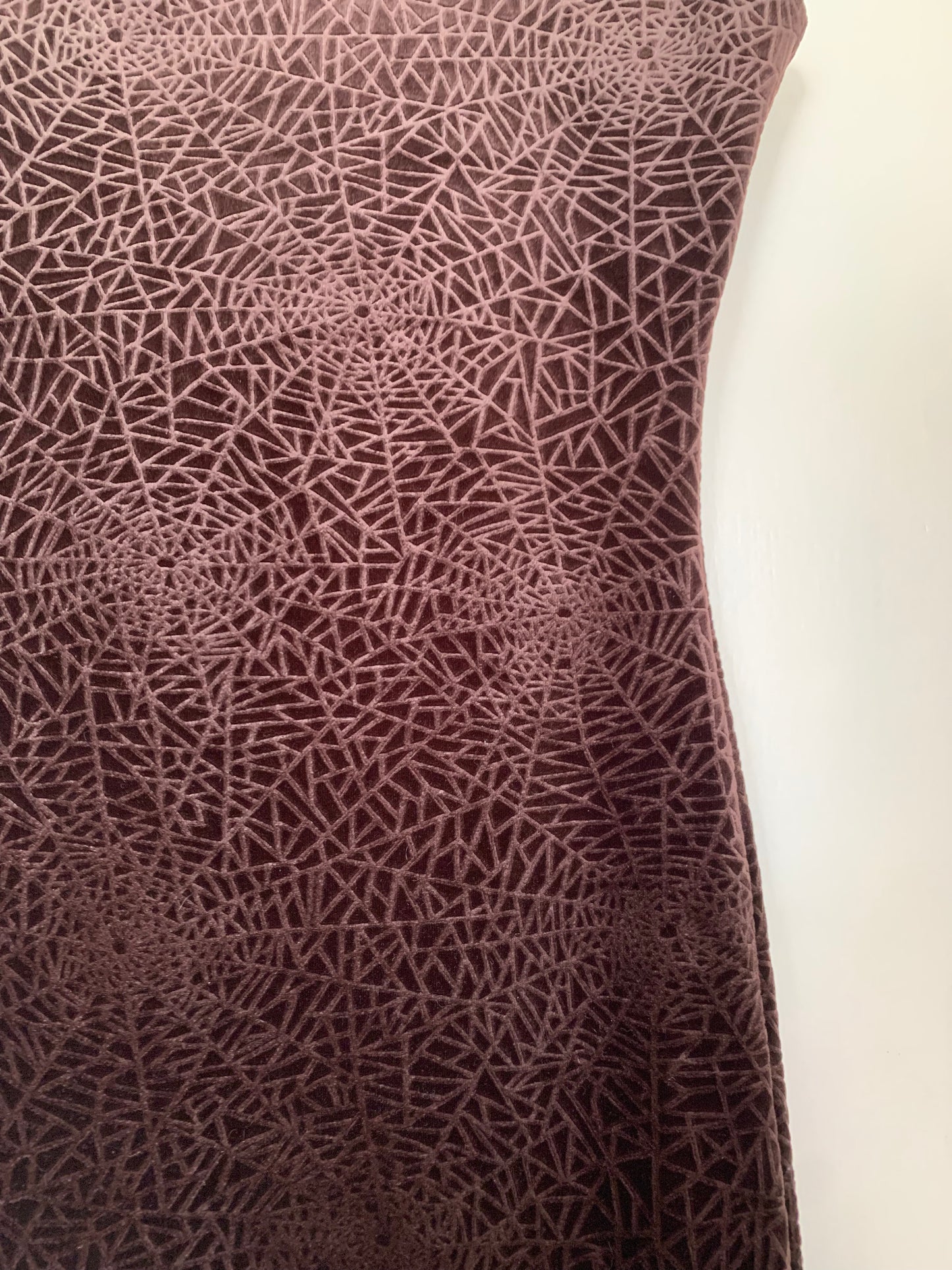 Cobwebs 90s Velvet Dress UK 10/12