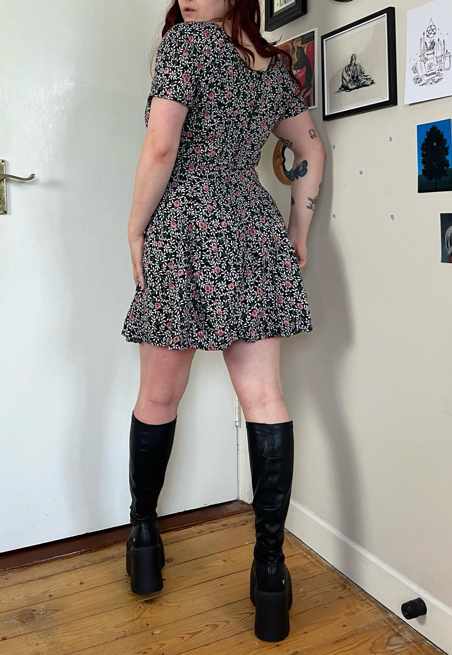 Celia 90s Dress UK 12