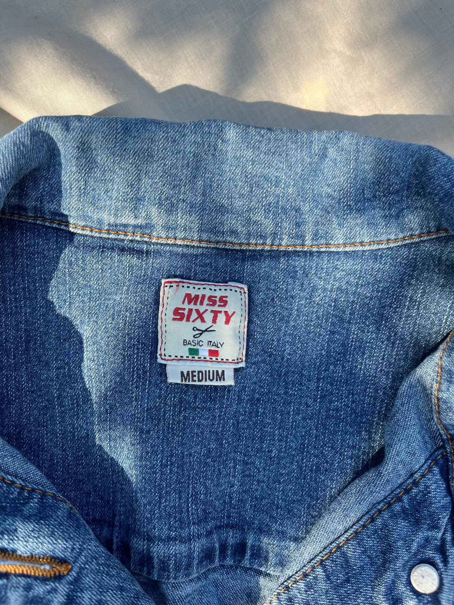 Sasha Denim Jacket by Miss Sixty UK 8