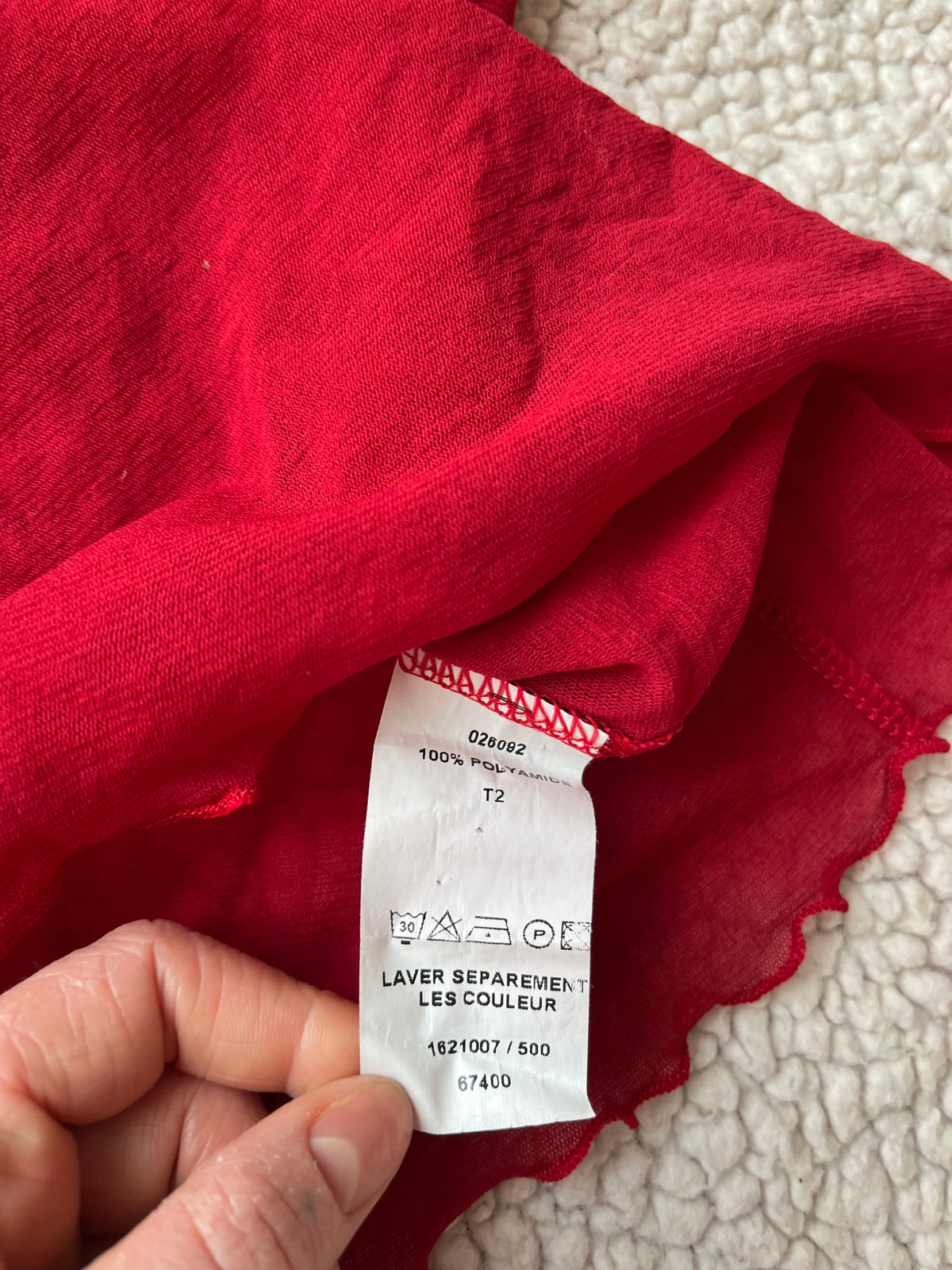 Ruby Top UK 6-10