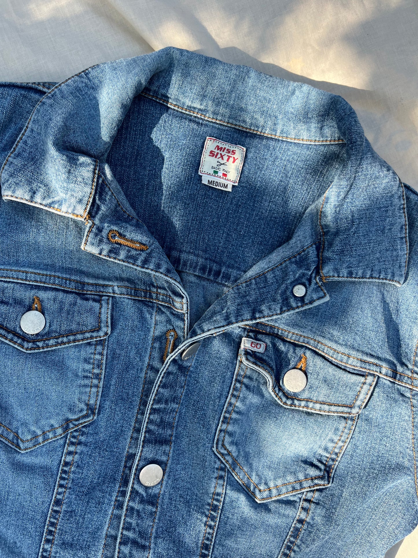 Sasha Denim Jacket by Miss Sixty UK 8