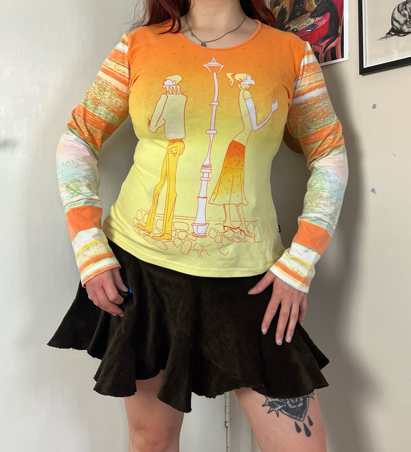 Elise 90s Top UK 10-12