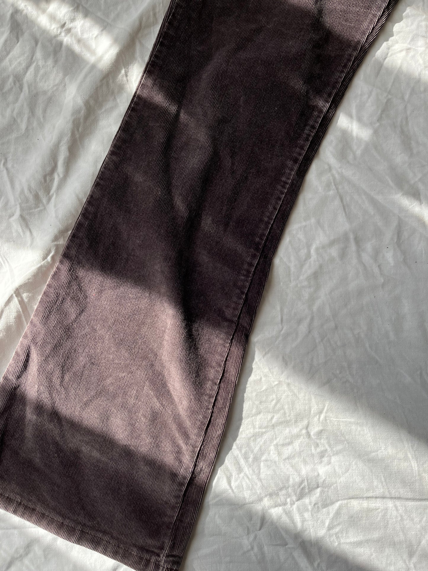 Grey Levi's Corduroy Pants UK 10