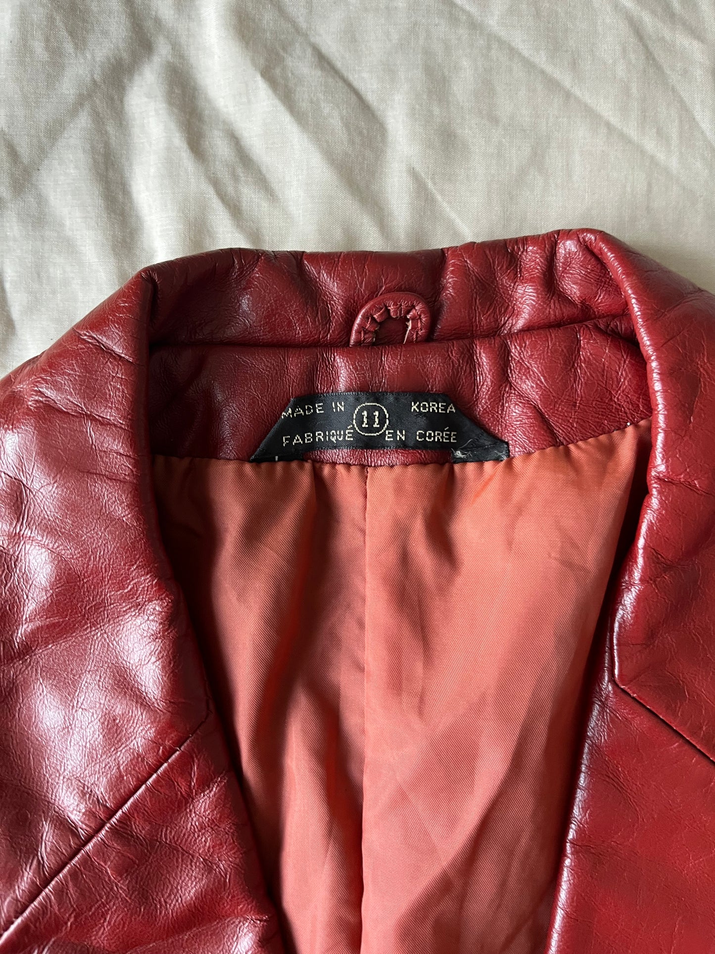 Andie Leather Jacket UK 6-10/S