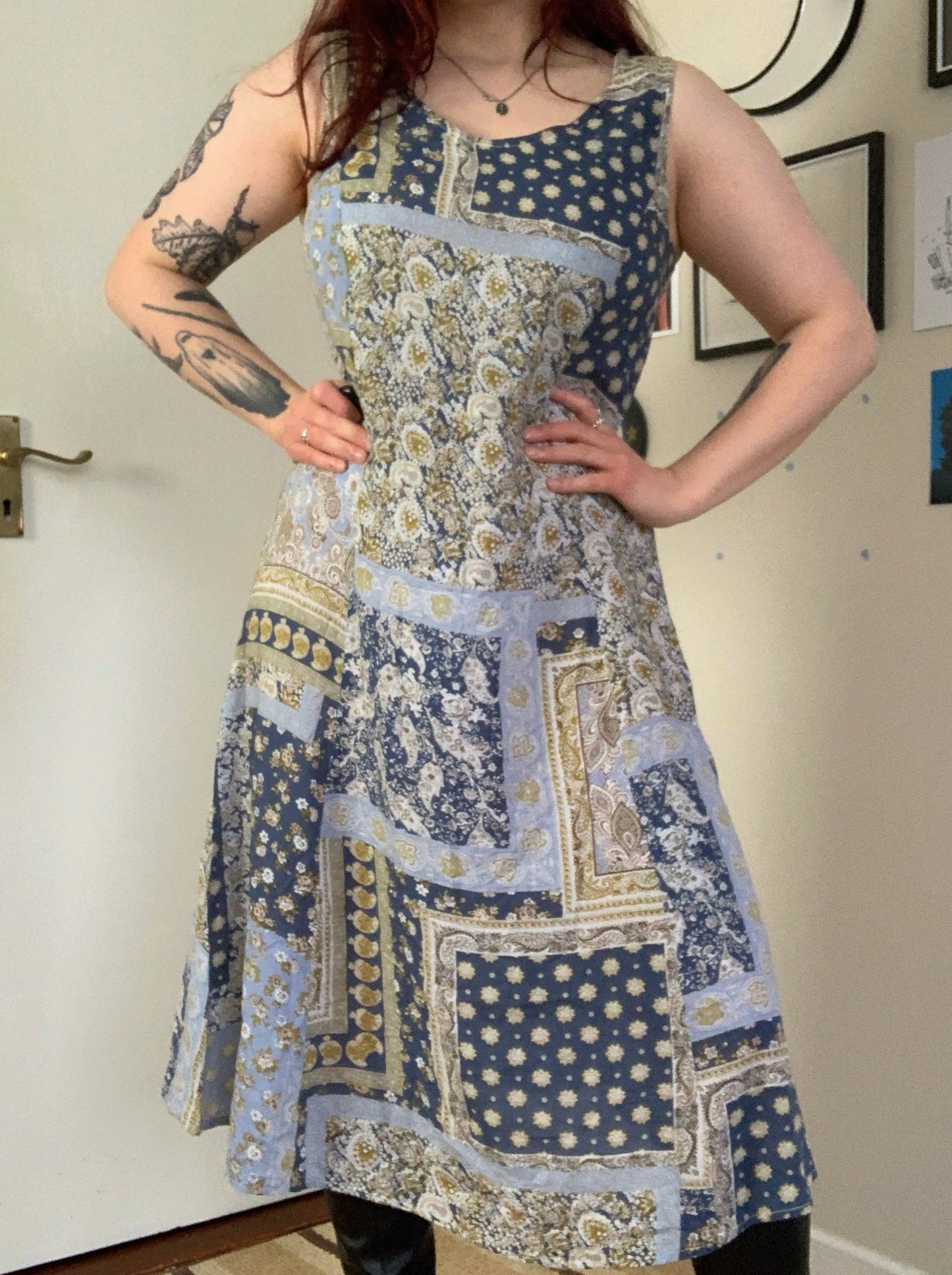 Natalie 90s Dress UK 14