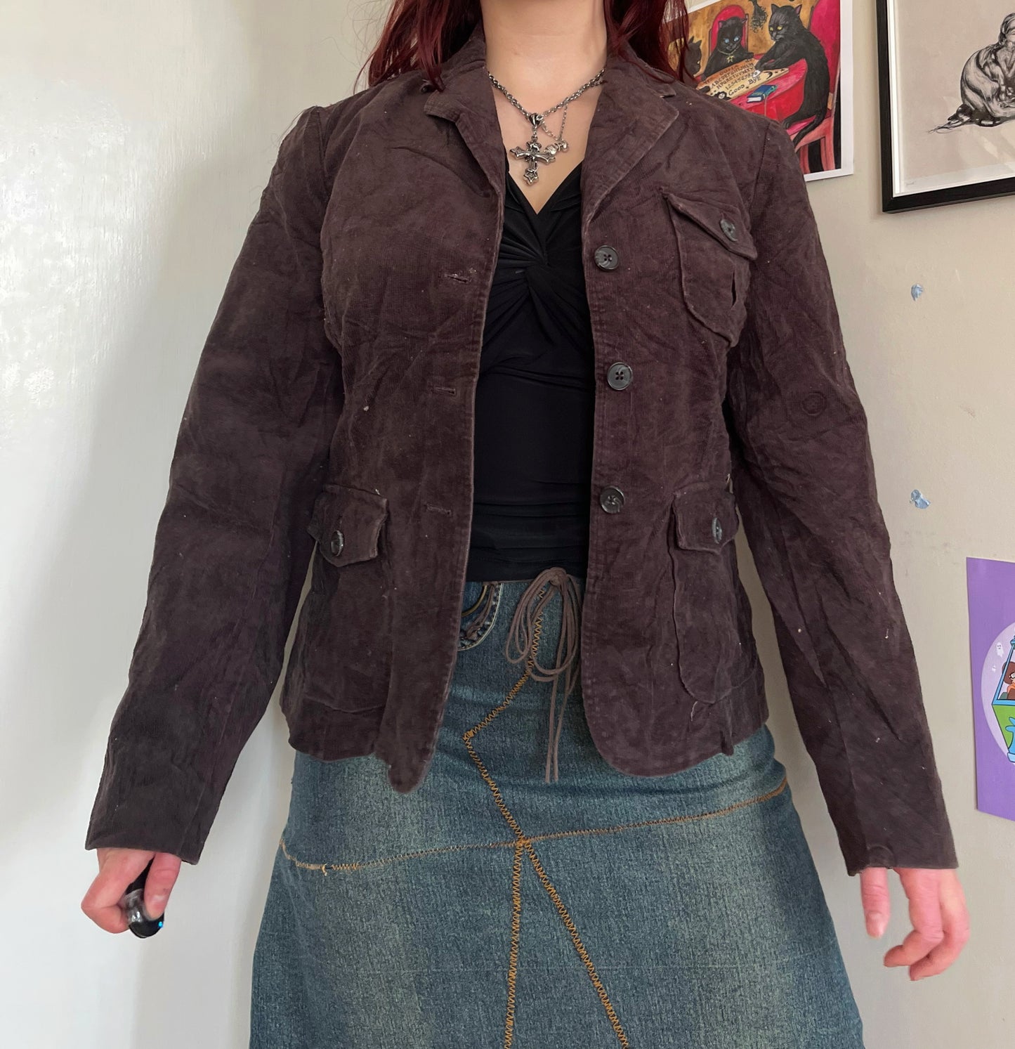 Ella Corduroy Jacket UK 12