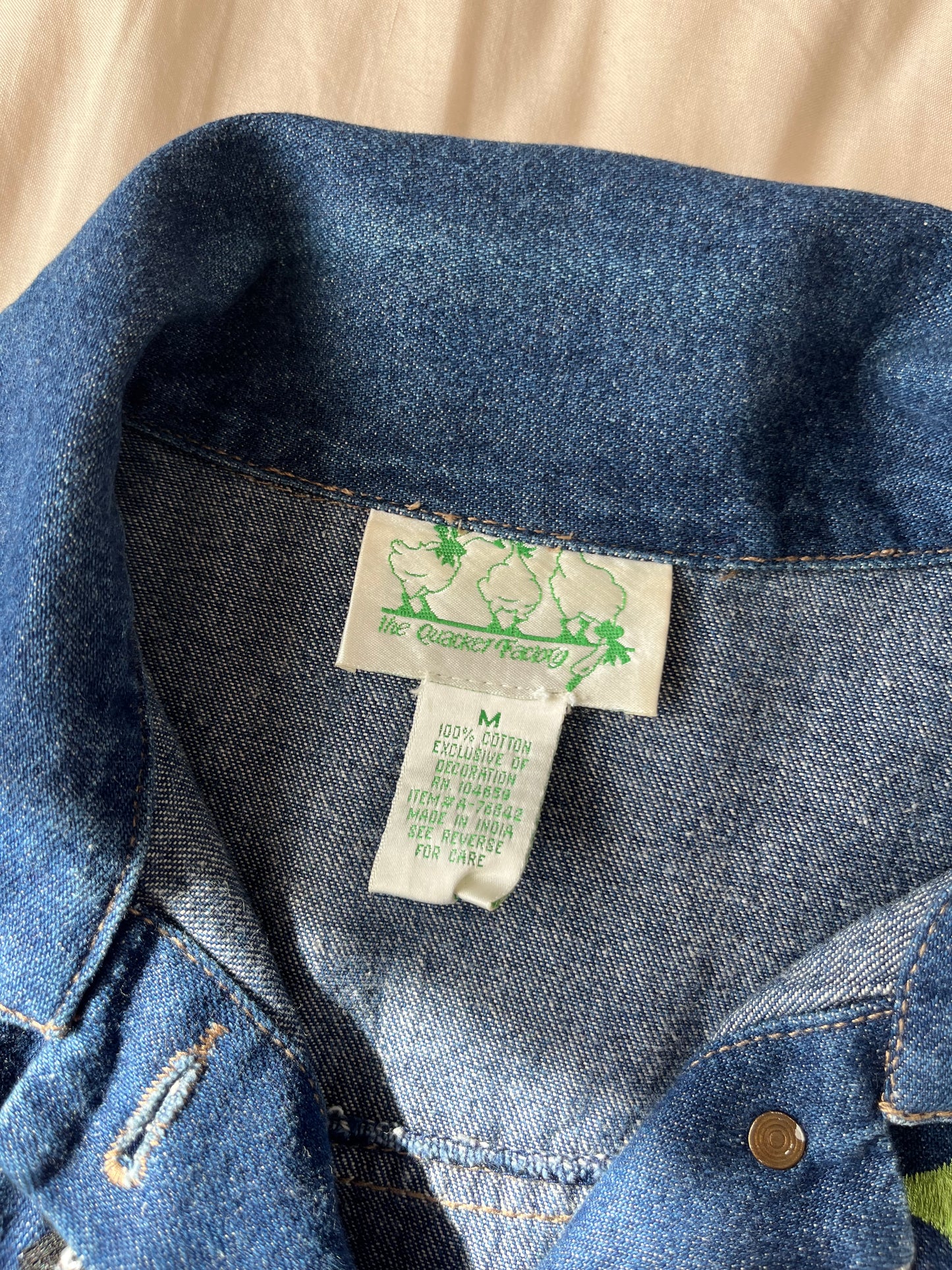 Pumpkin Patch 90s Denim Jacket L