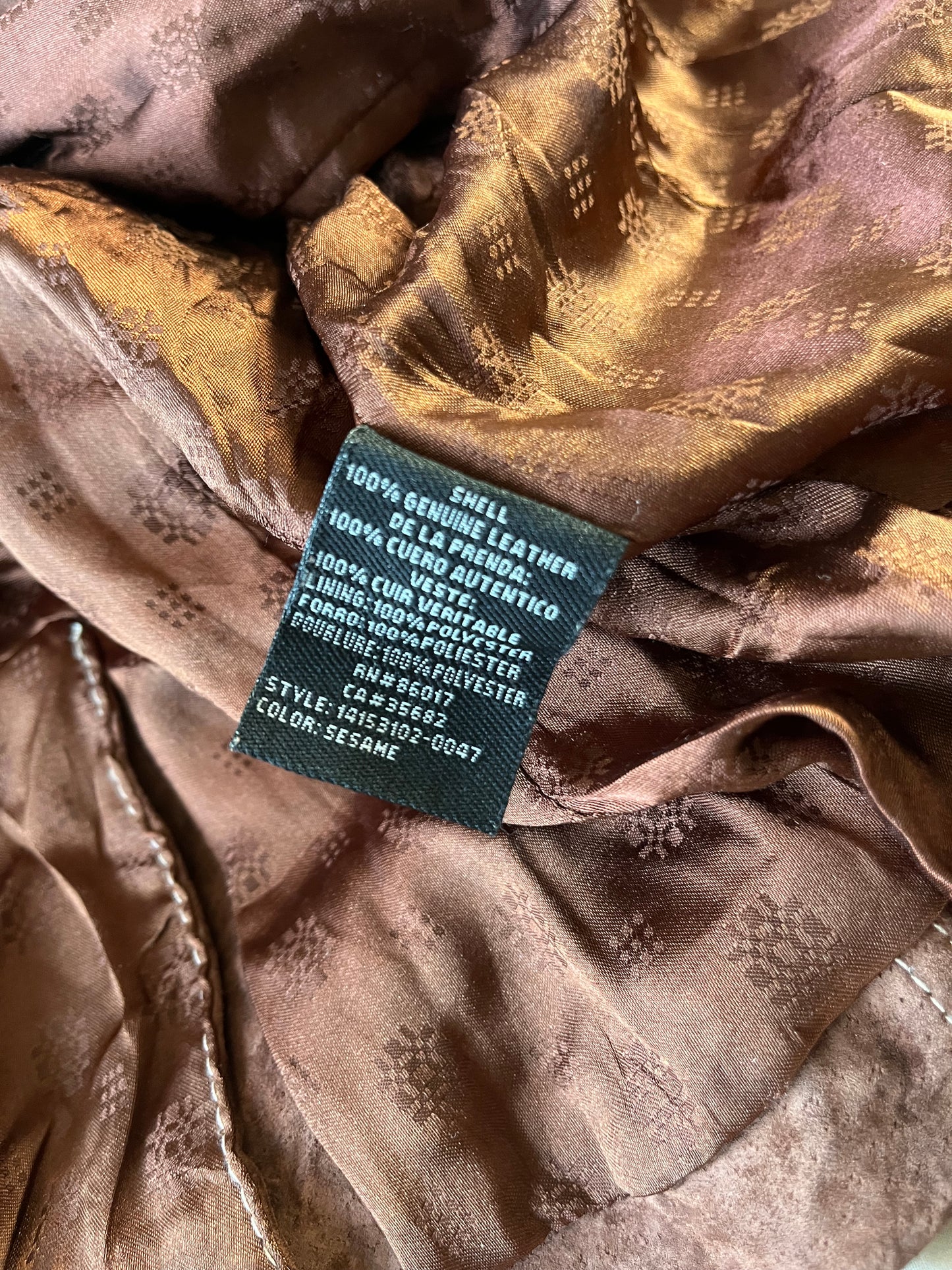 Cordelia Suede Jacket UK 8-10