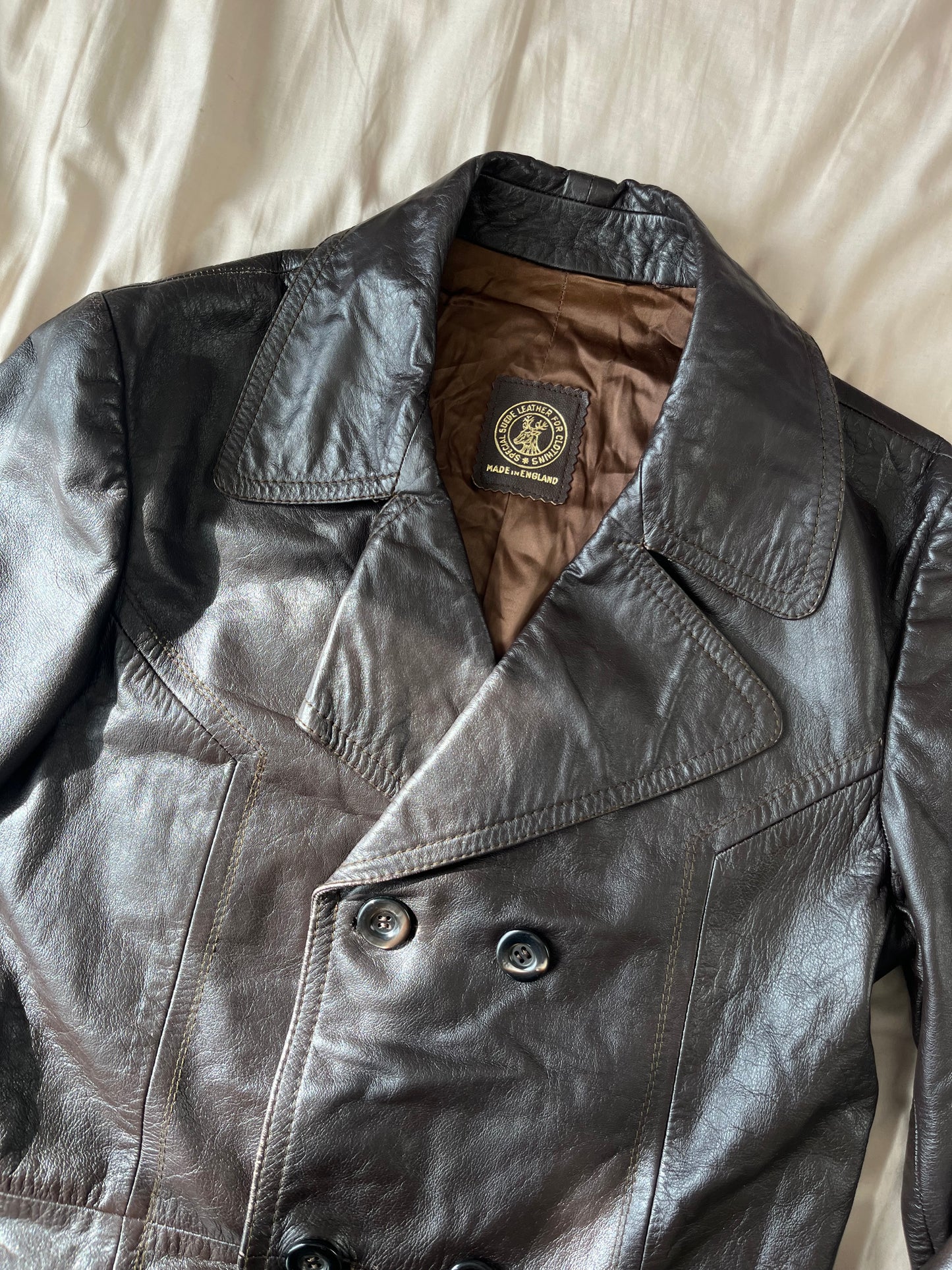 Morgan 90s Leather Jacket UK 12-14