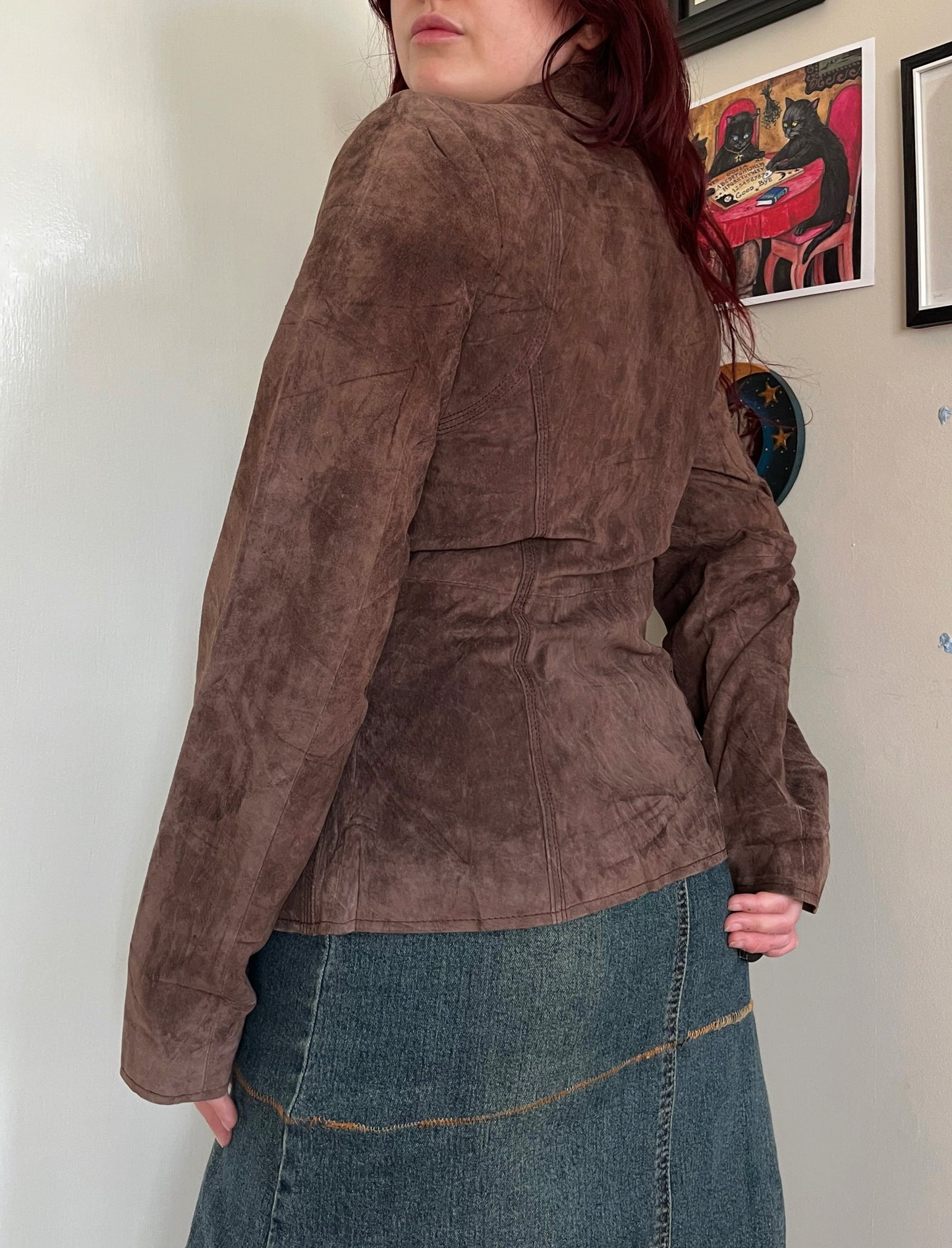 Cherri Suede Jacket UK 12