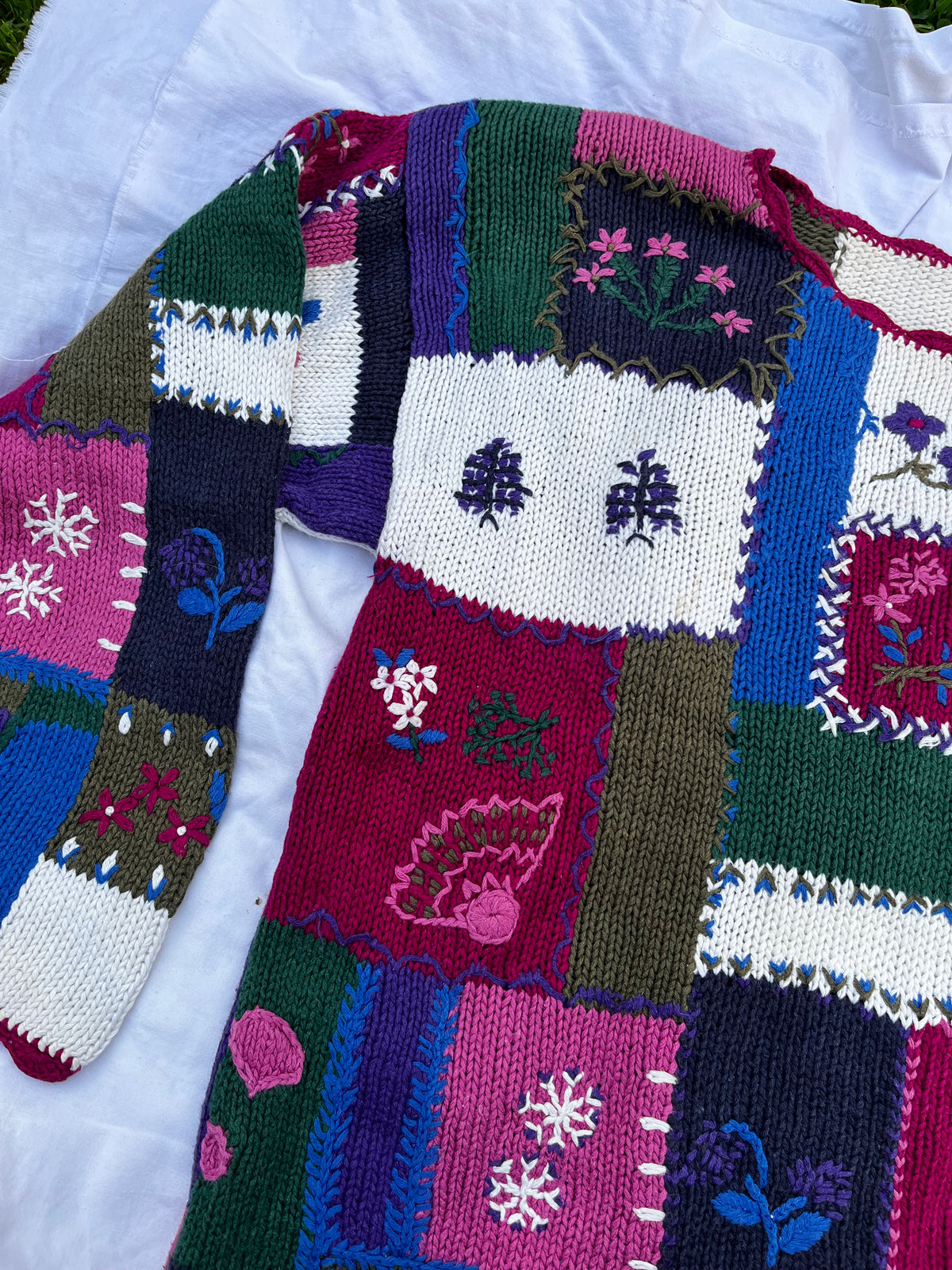 Patchwork Jumper L