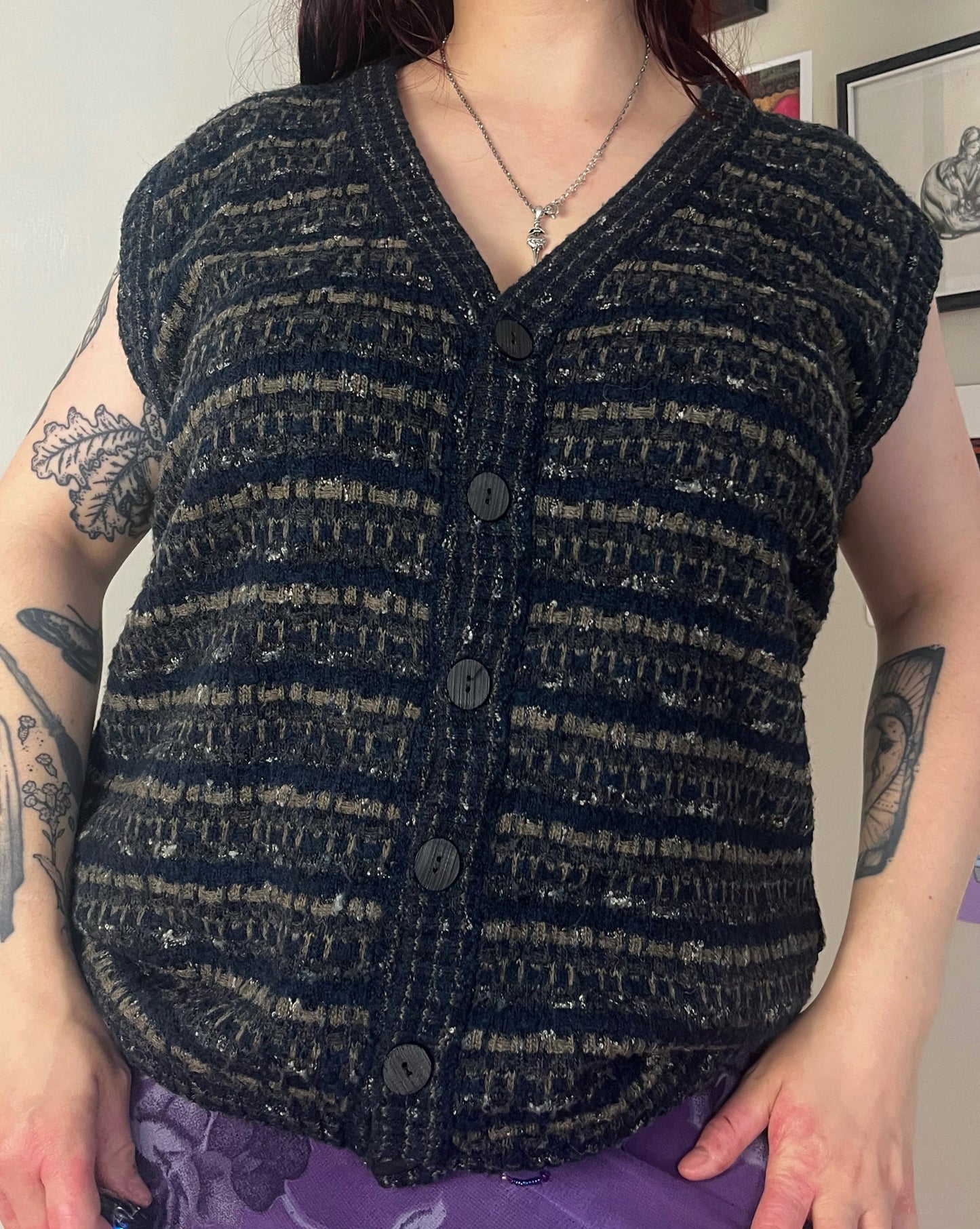 Talia Sweater Vest L