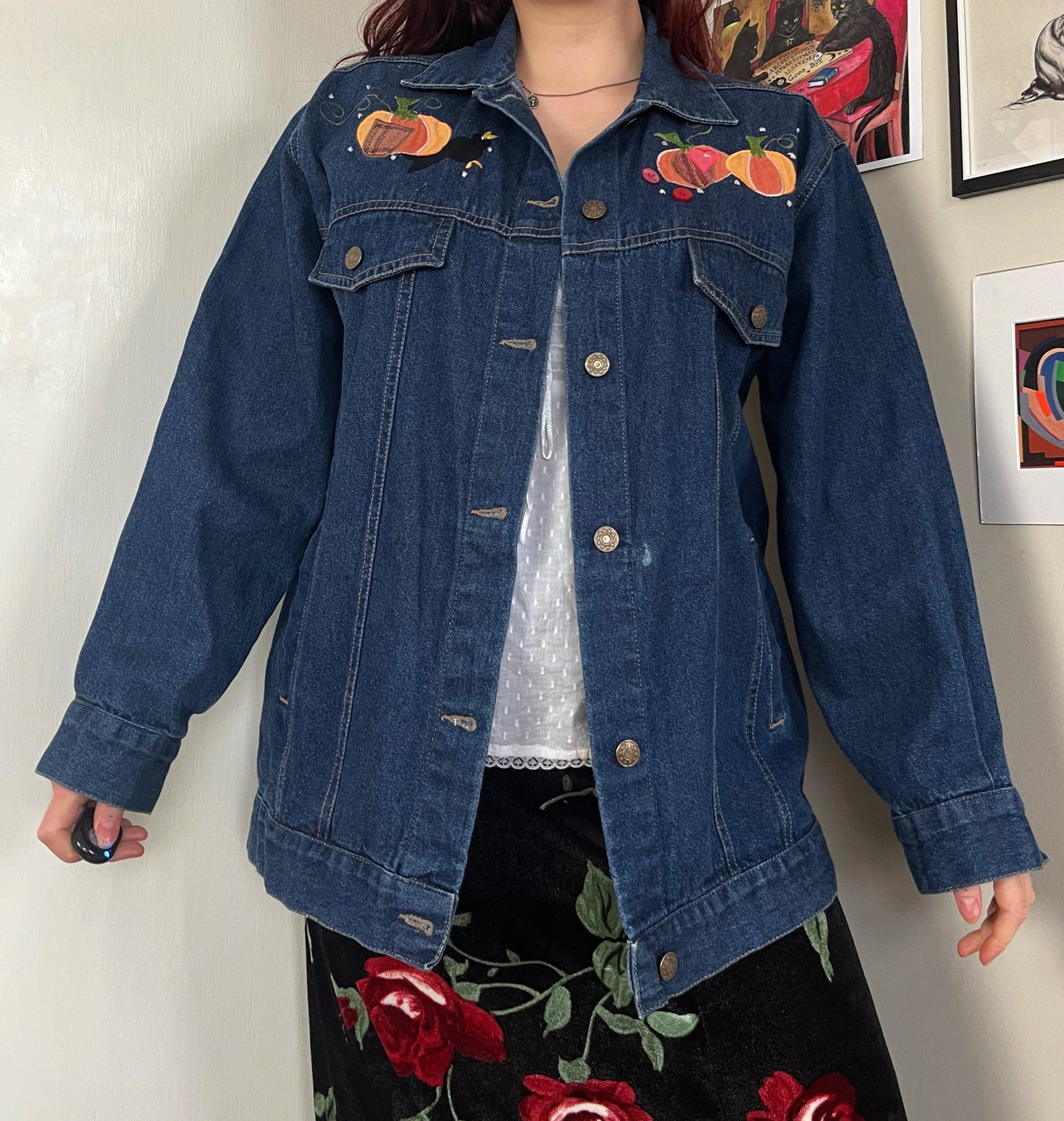 Pumpkin Patch 90s Denim Jacket L