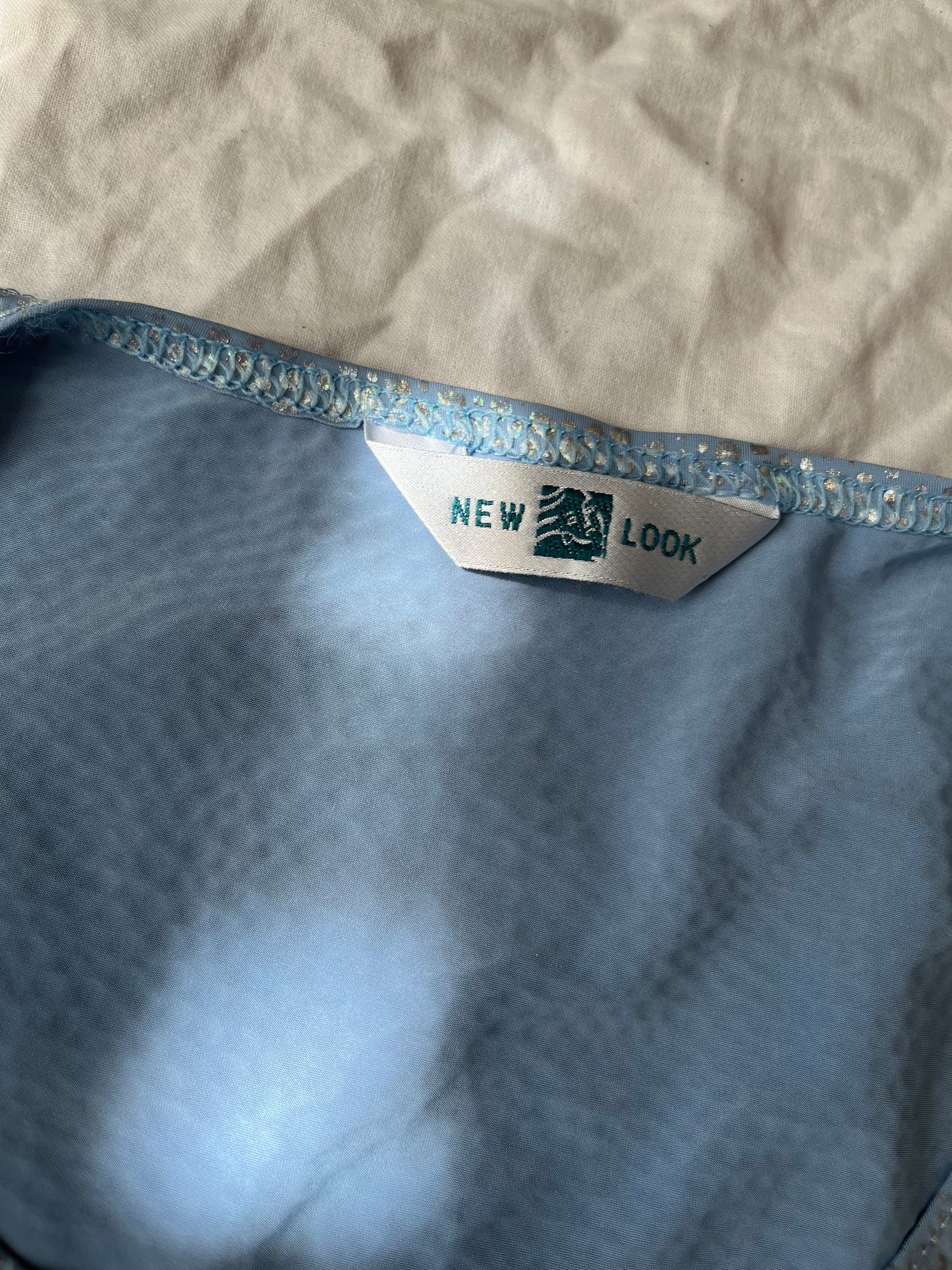 Blue New Look Top UK 10