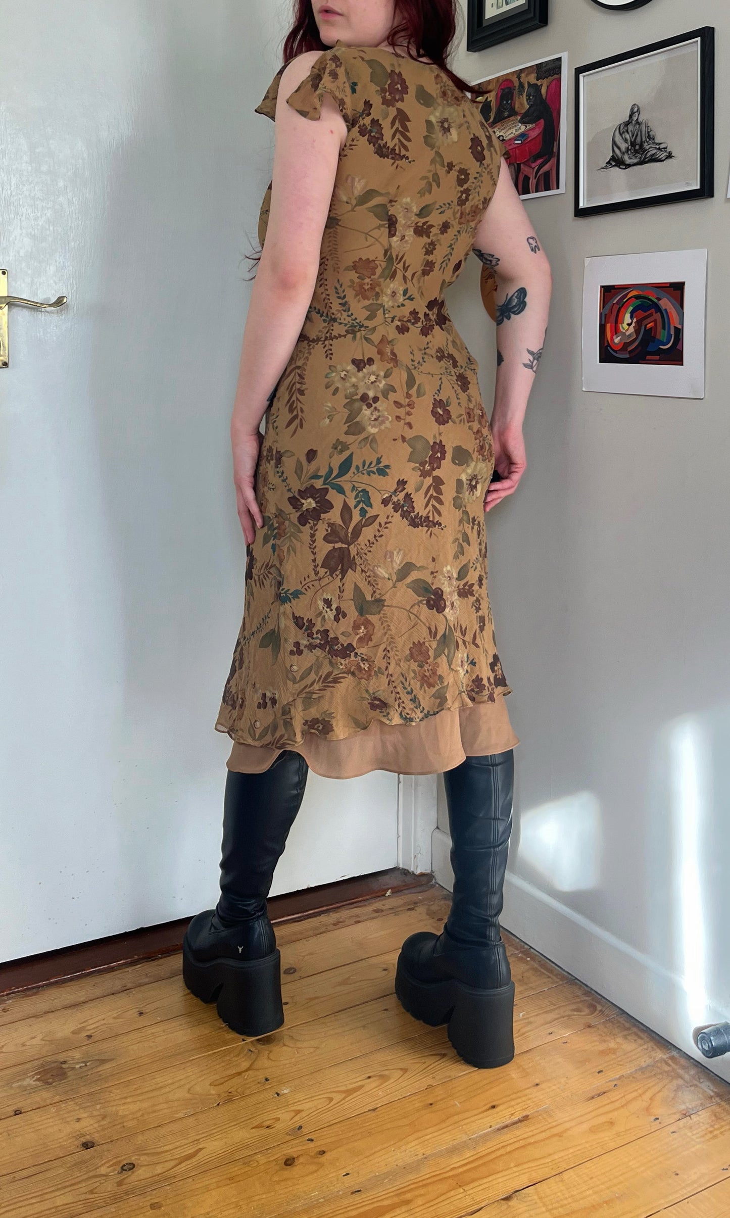 Hazel 90s Dress UK 10