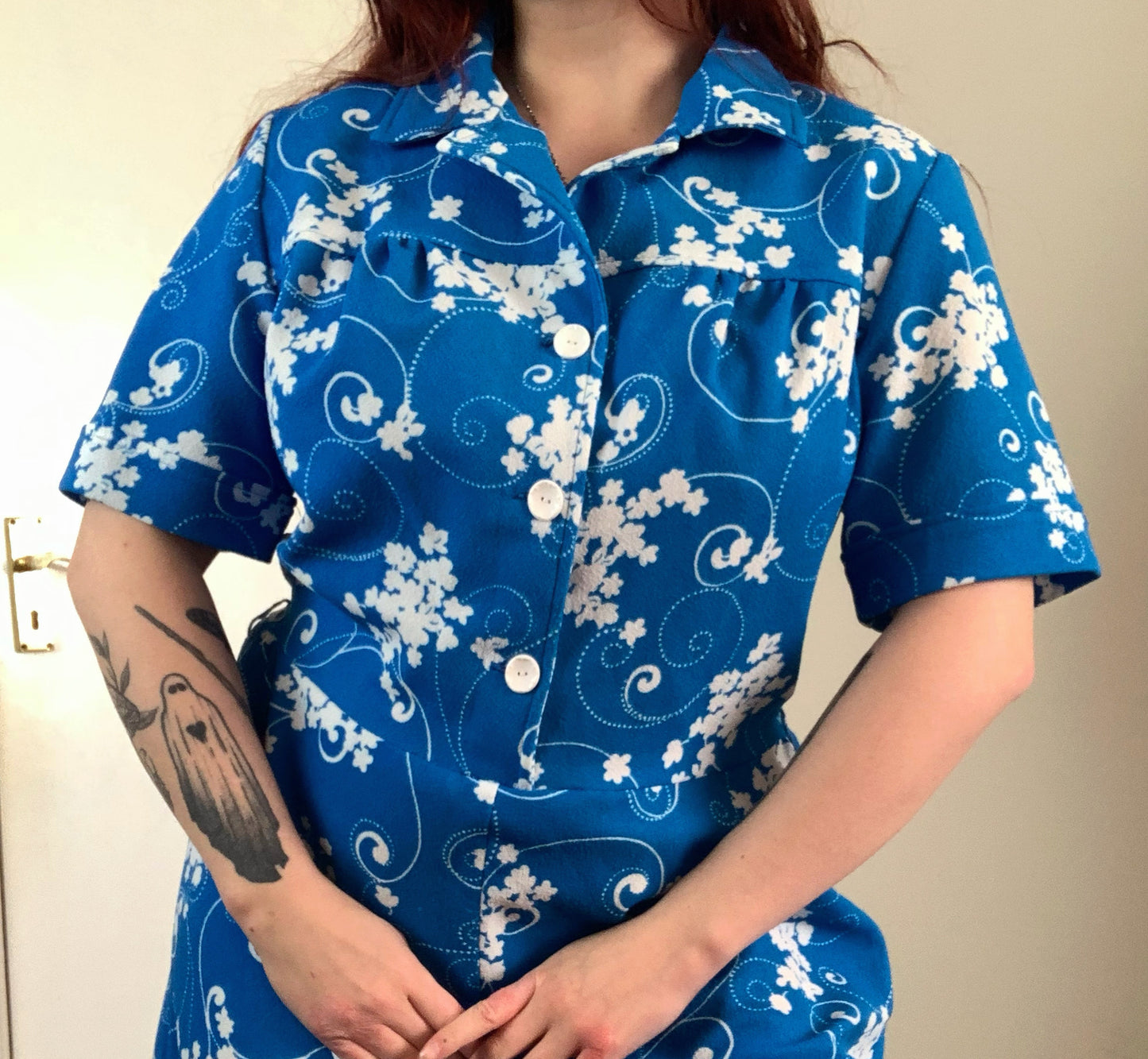 Elise 70s Dress UK 14