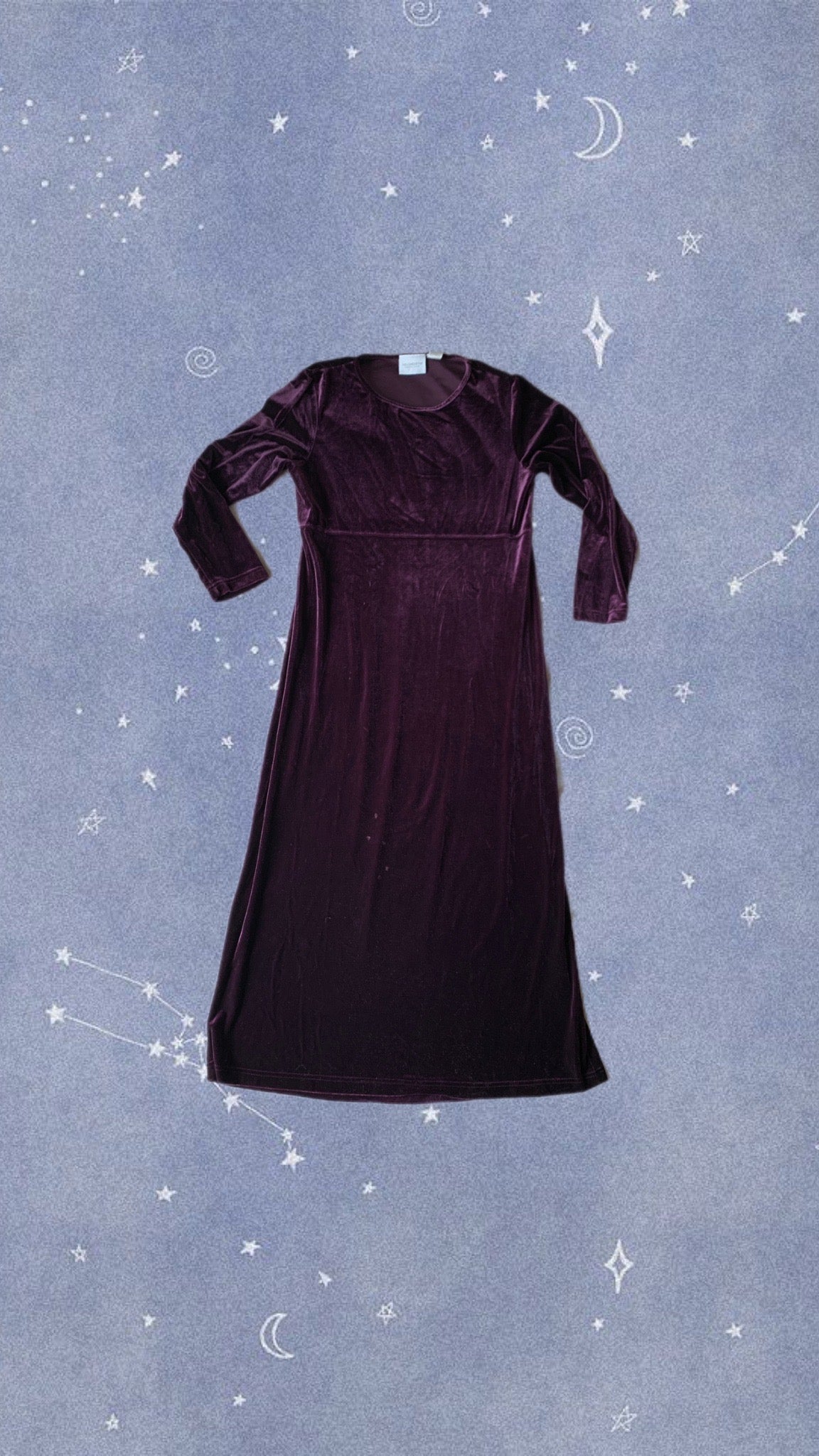 Mina 90s Velvet Dress UK 12 Apparition Vintage Mina 90s Velvet Dress UK 12 Apparition Vintage
