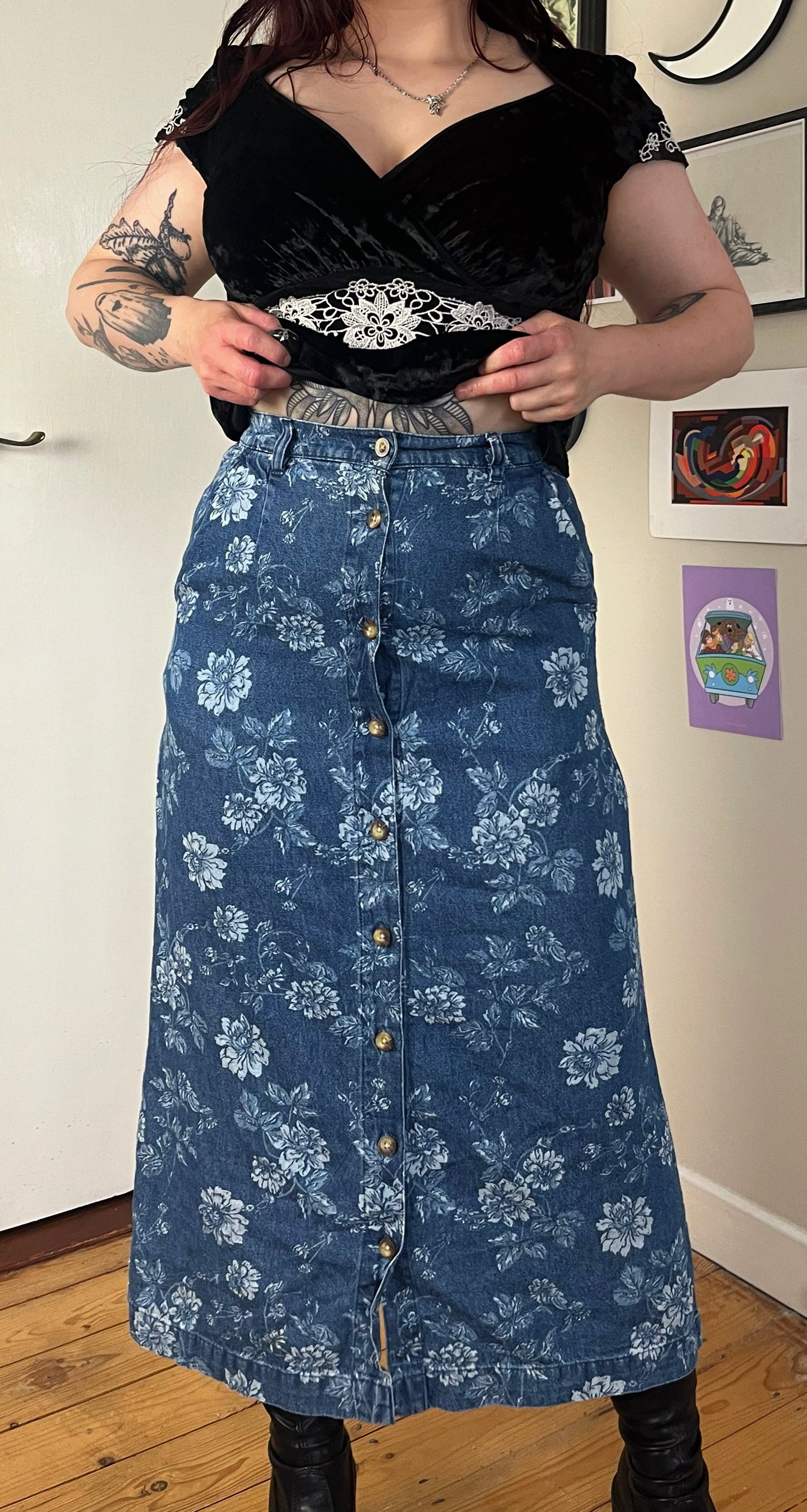 Flora Skirt UK 8