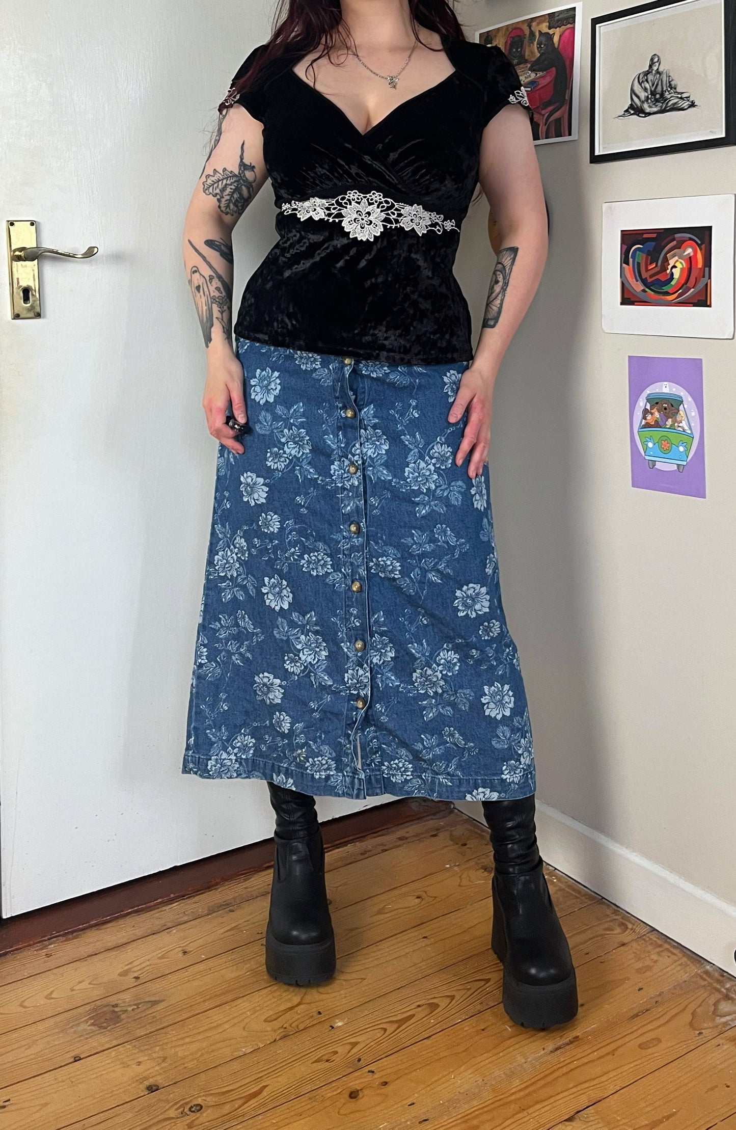 Flora Skirt UK 8