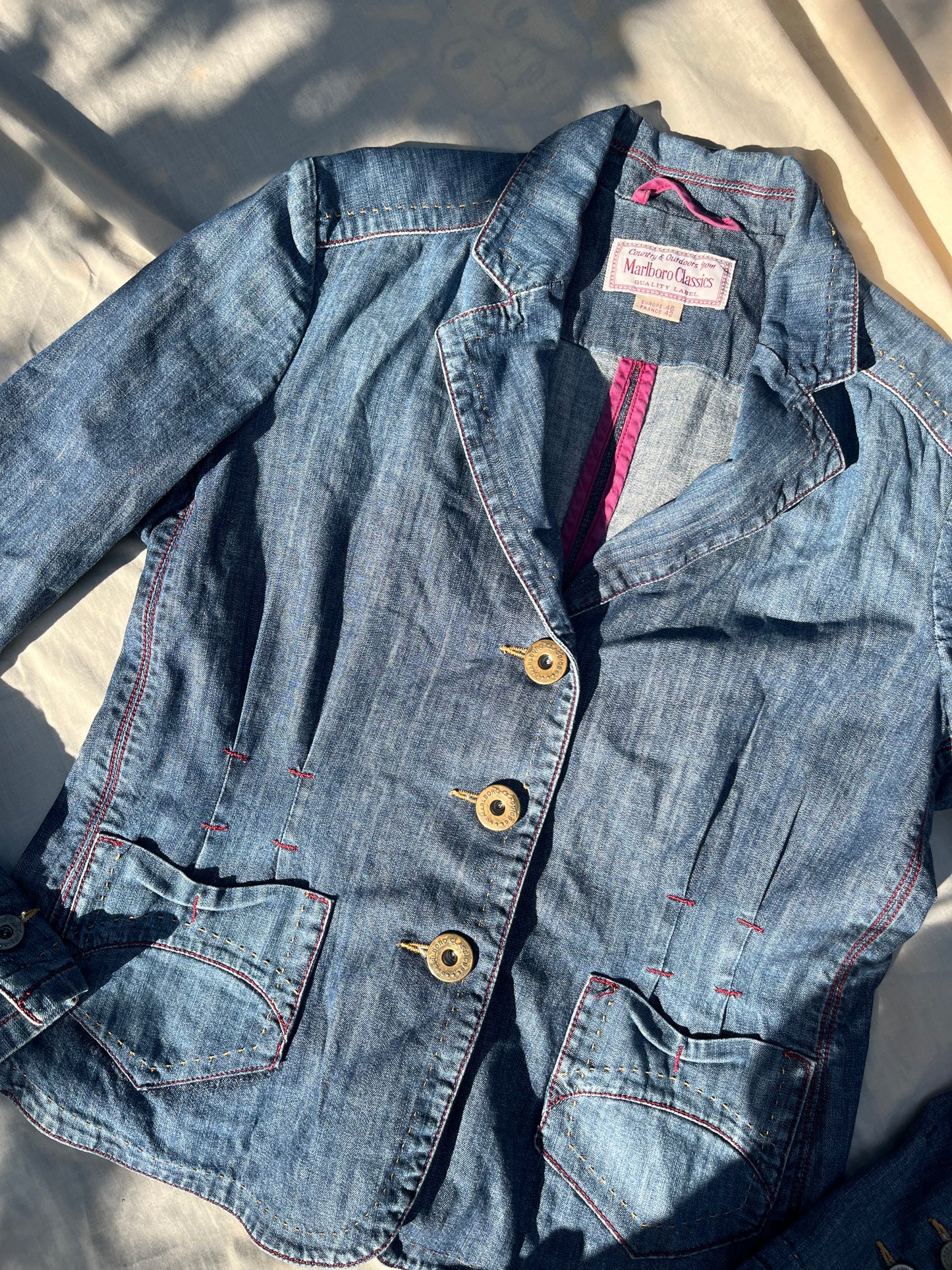 Marne Denim Jacket by Marlboro UK 12