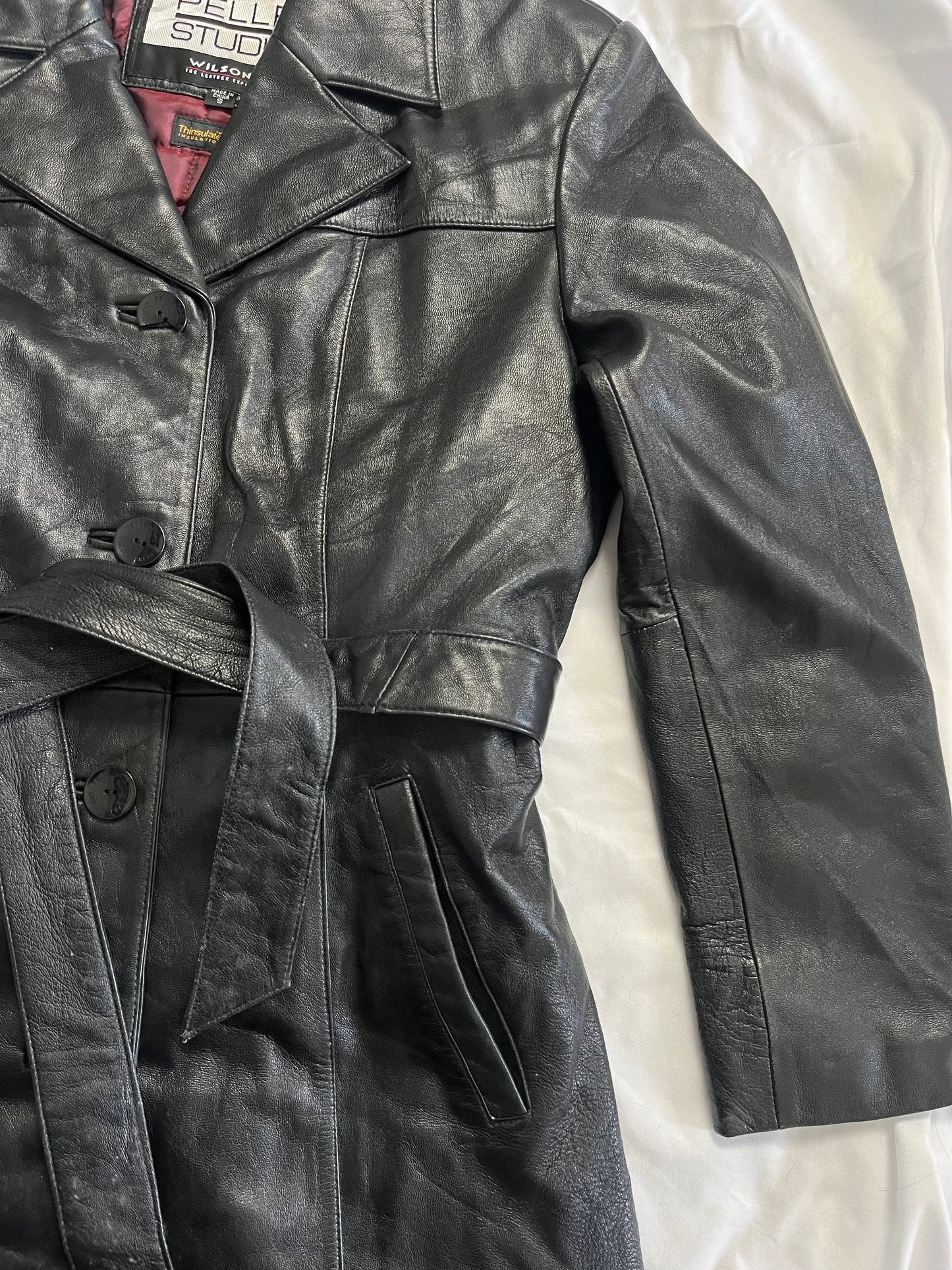Vera Leather Jacket UK 12
