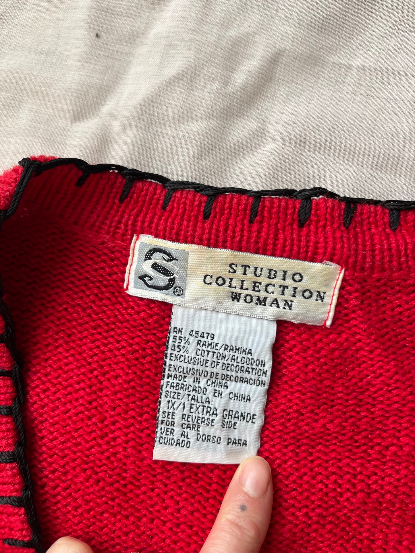 Silent Night 1990s Sweater Vest UK 4-18/XL