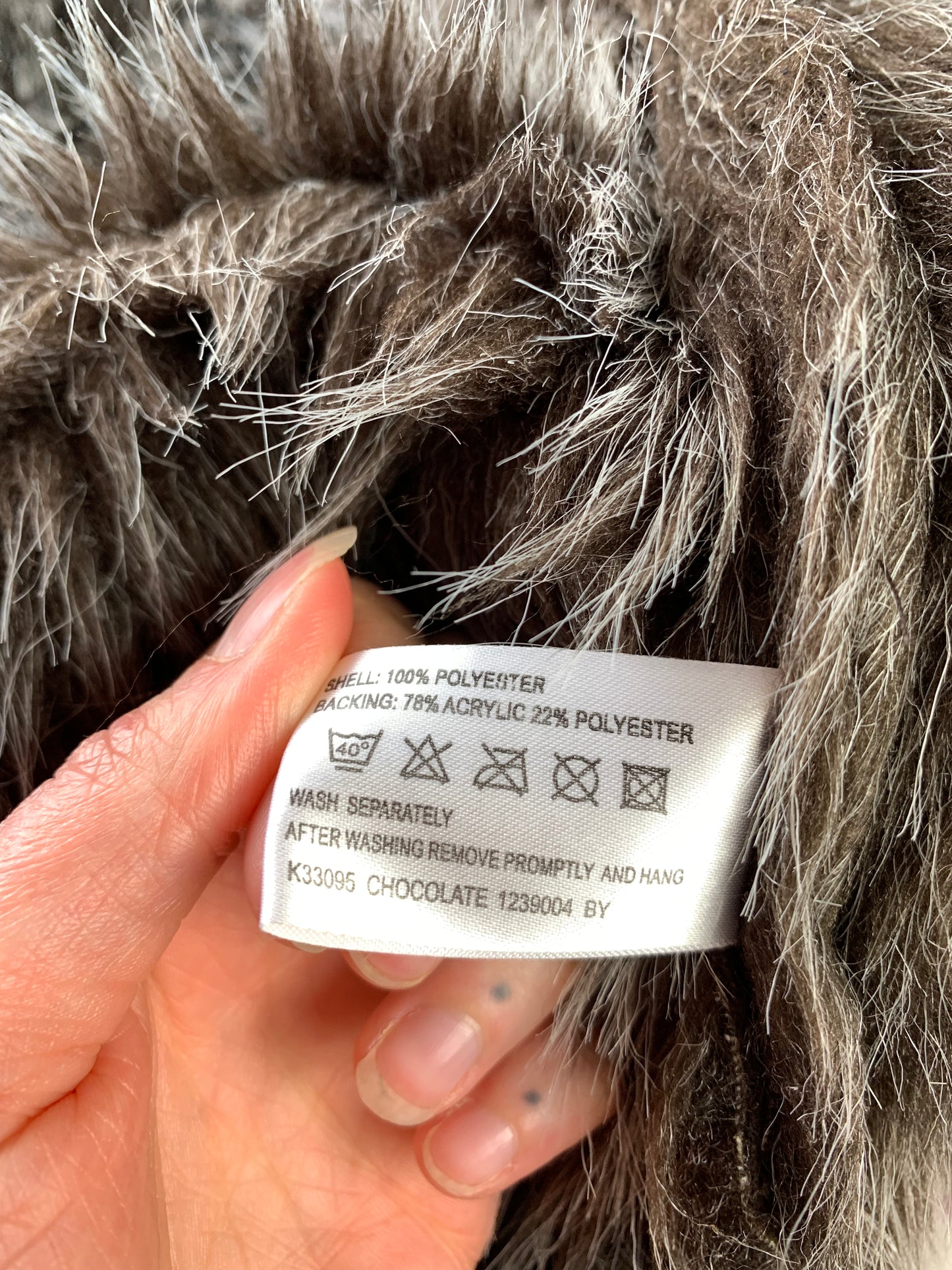 Edie 90s Afghan Coat UK 14-16/L