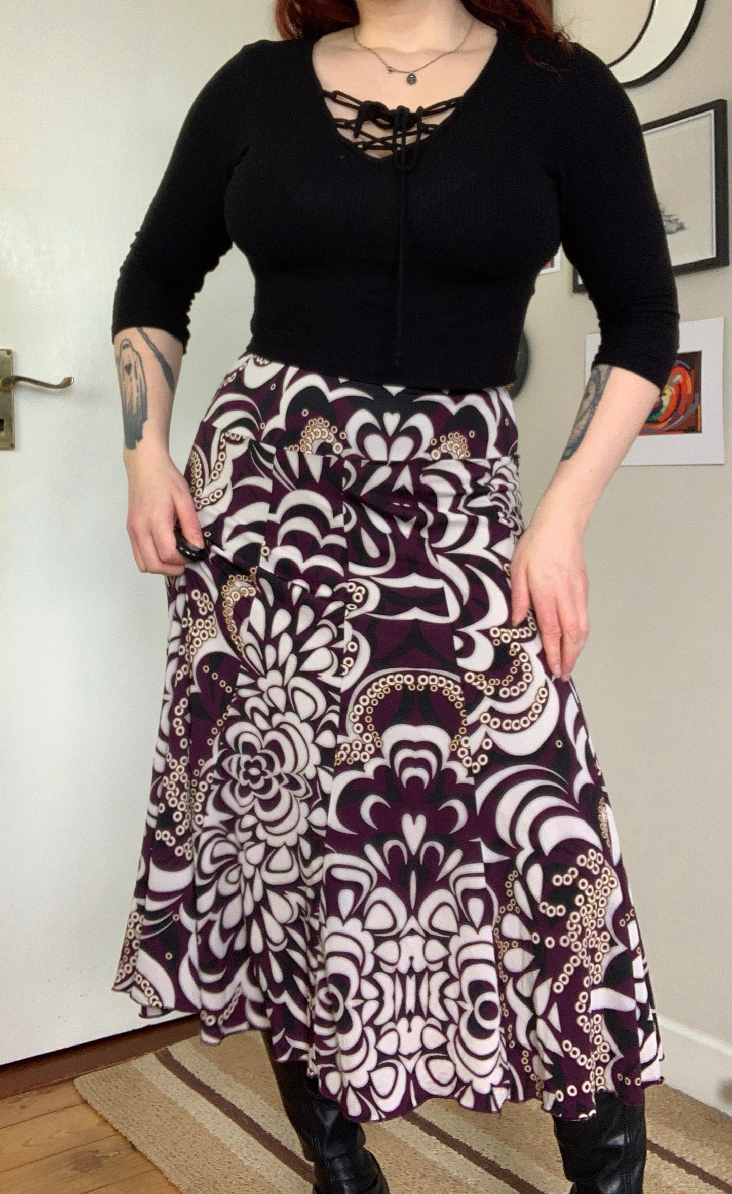 Ellen 90s Skirt UK 10-12