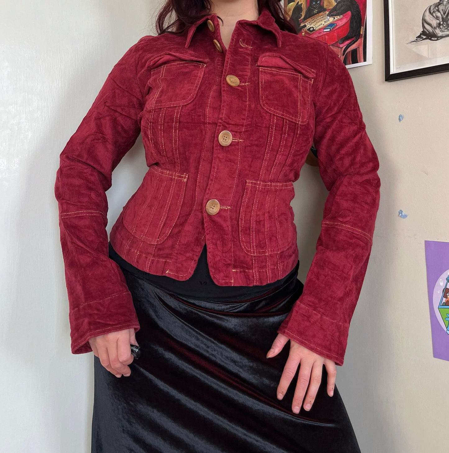 Hazel Corduroy Jacket S