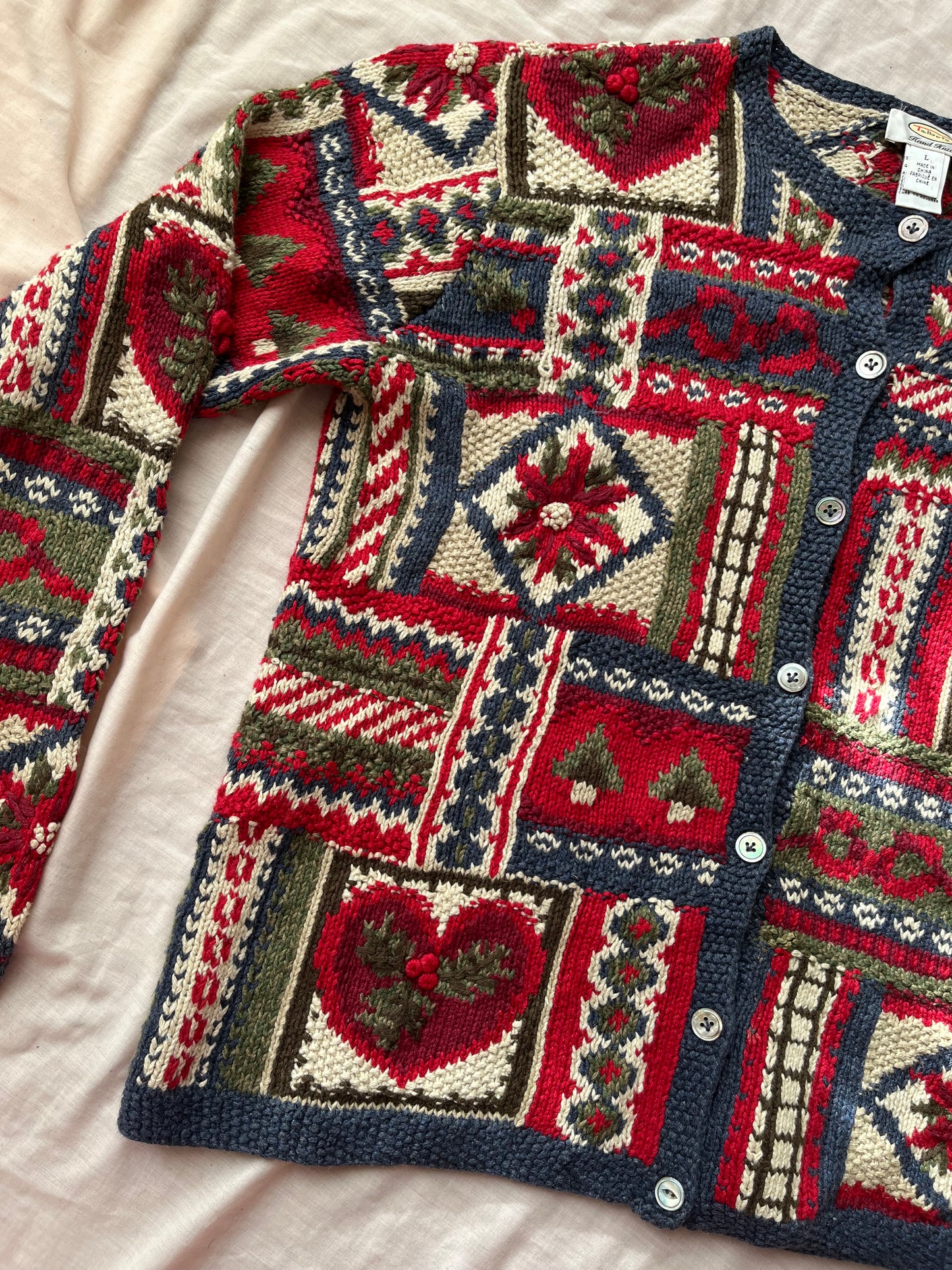 Gingerbread 1990s Cardigan UK 4-16/L