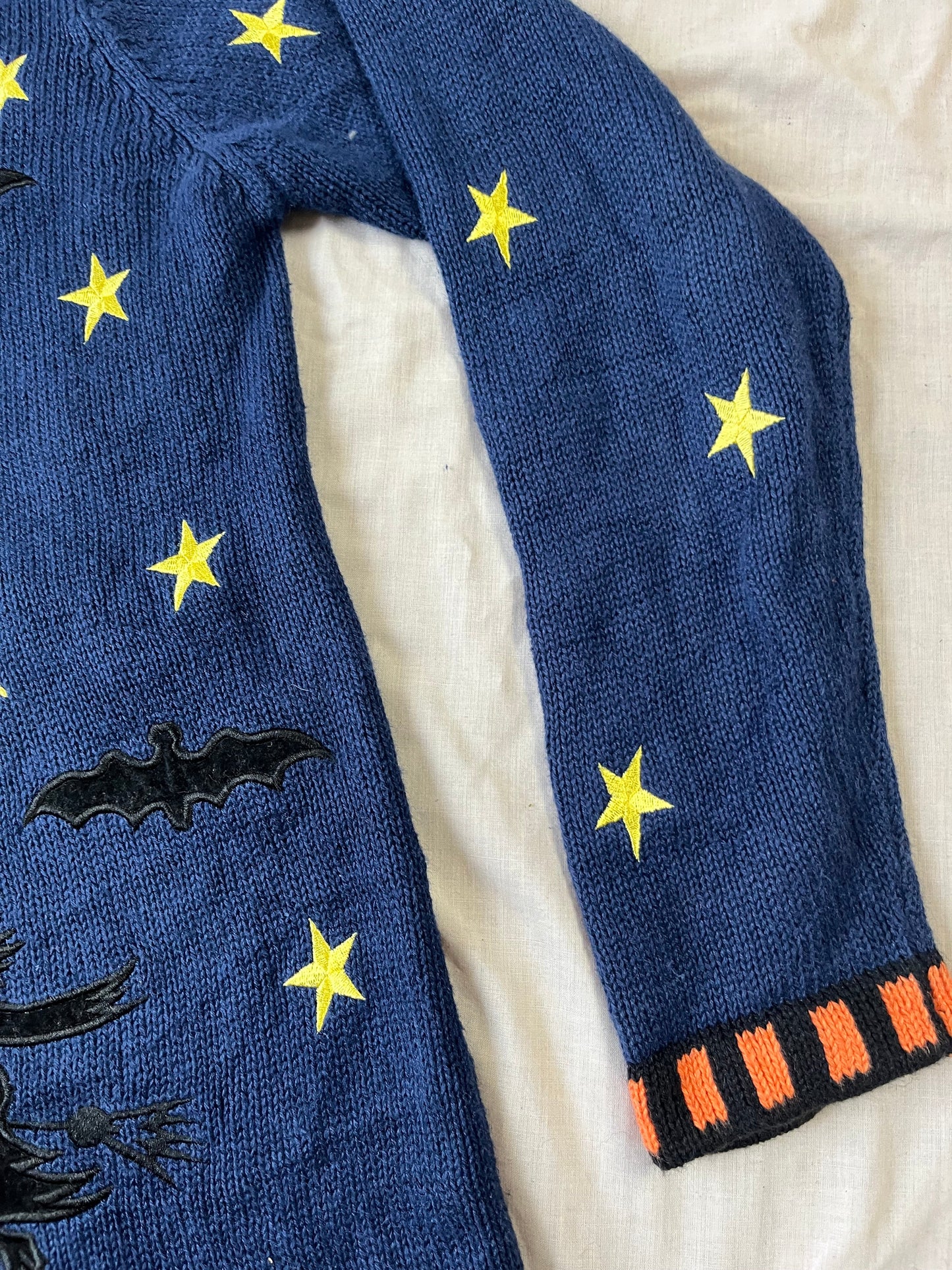 Hocus Pocus 1990s Halloween Cardigan M/L
