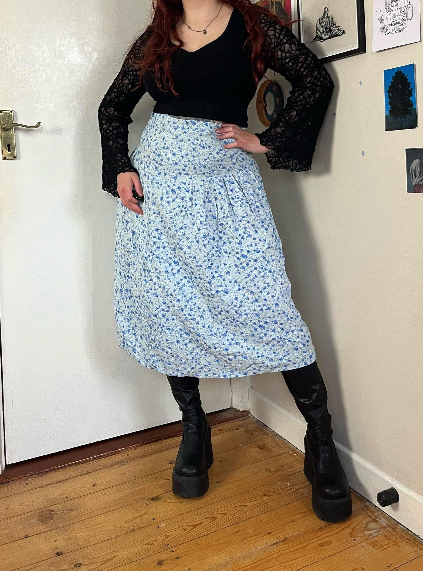 Jasmine 80s Skirt UK 8