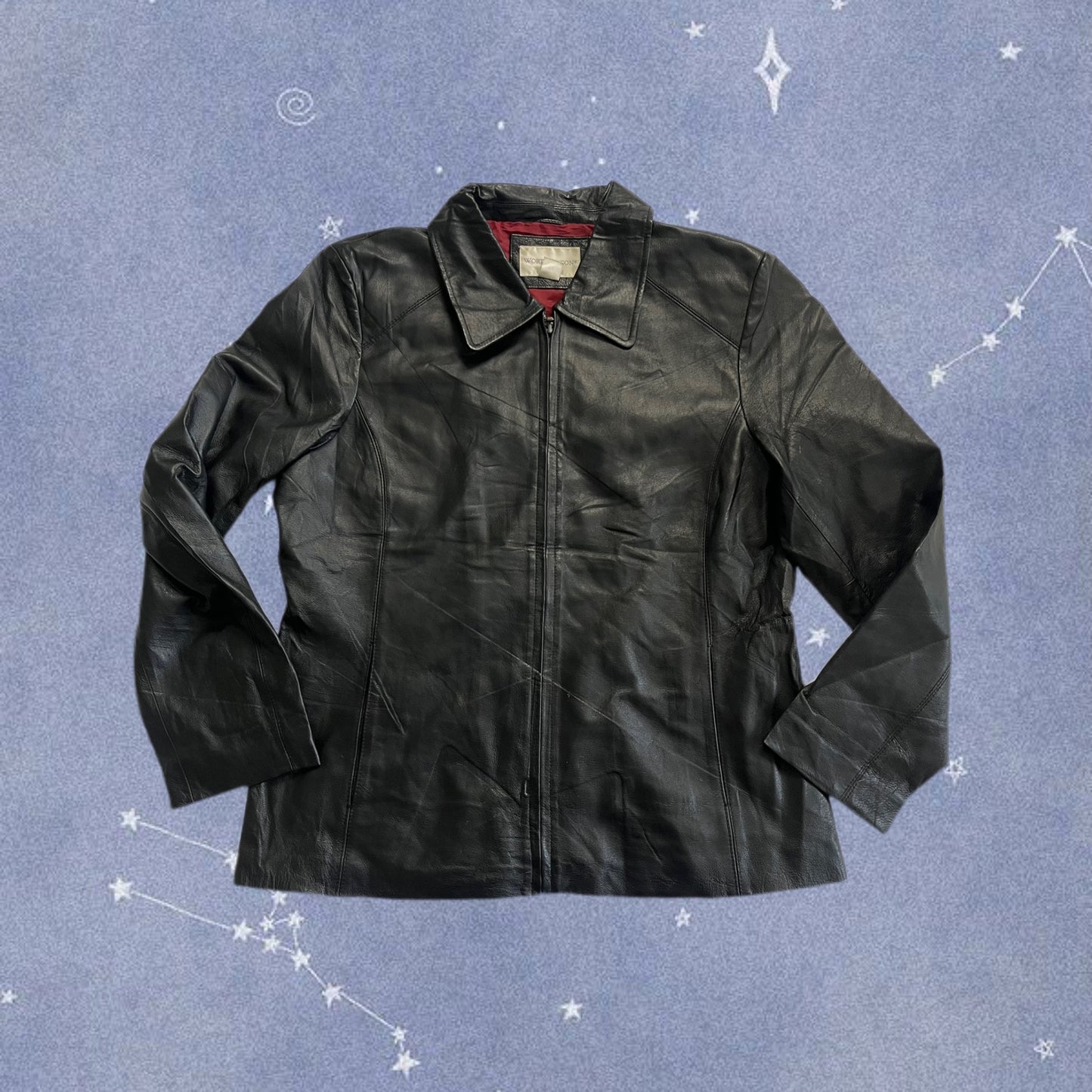 Nyx Leather Jacket UK 14-16/L