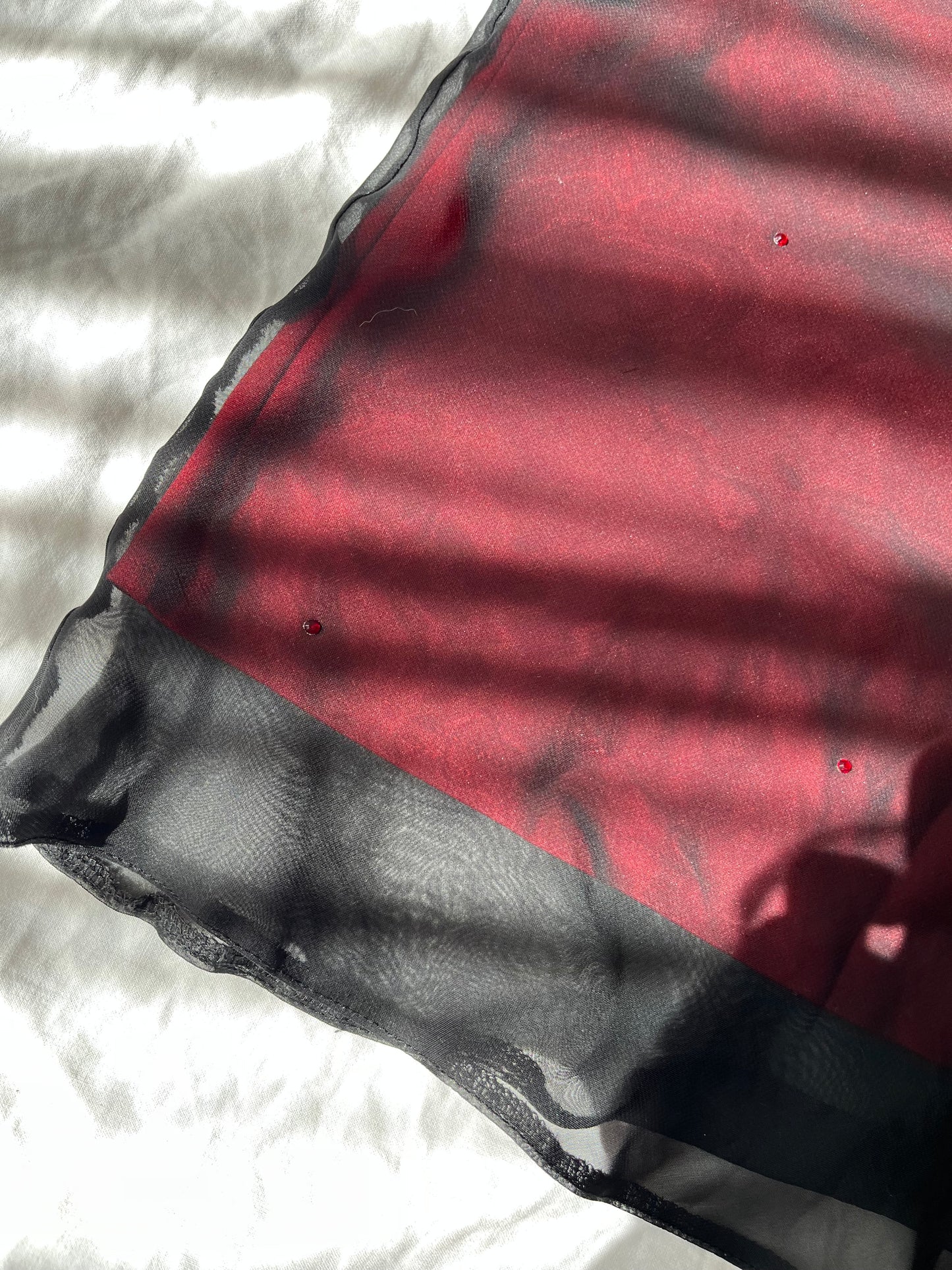 Red New Look Skirt UK 6-10