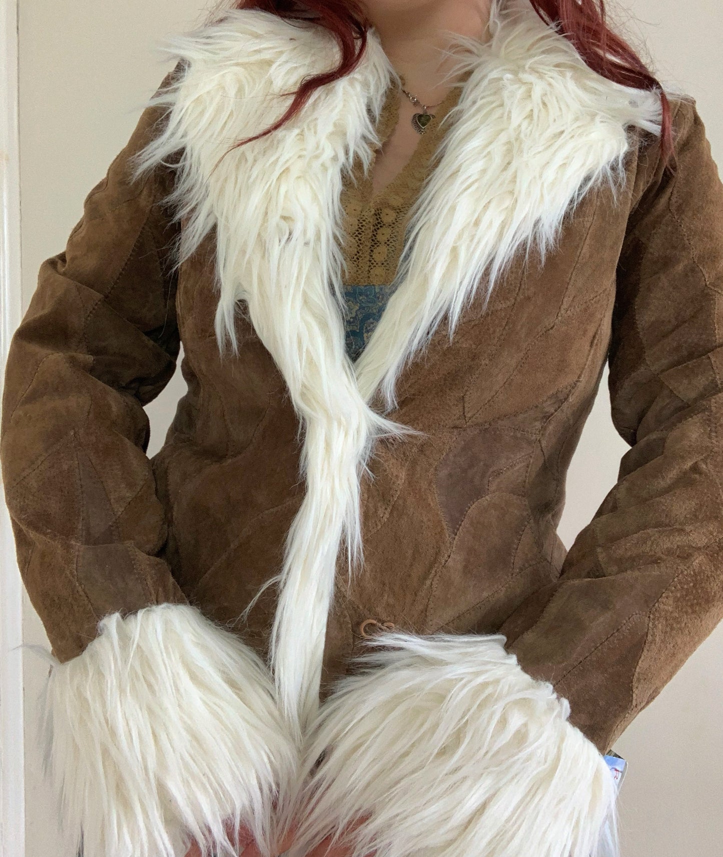Hazel 90s Afghan Coat by Rampage S