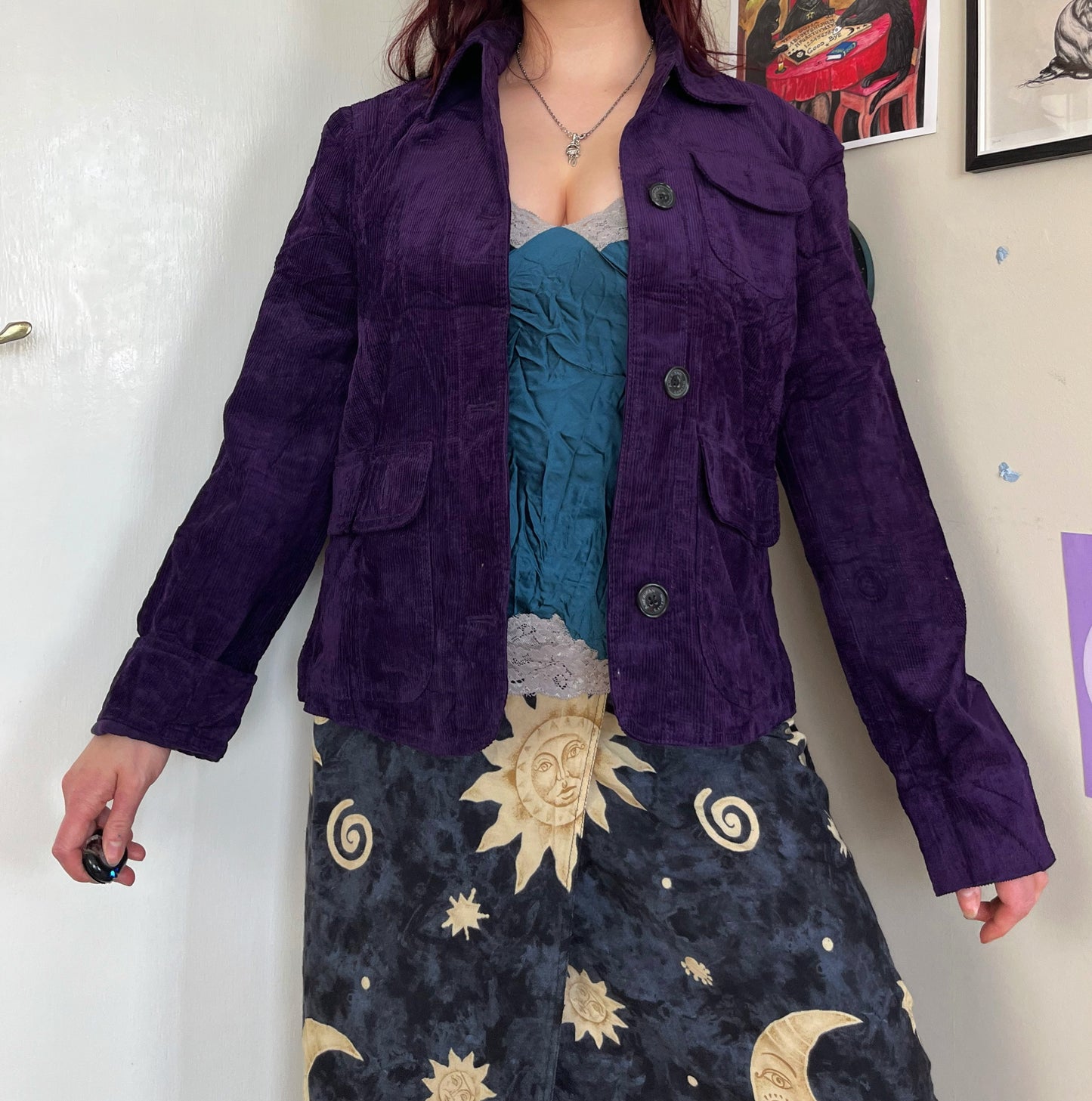 Luna Corduroy Jacket M