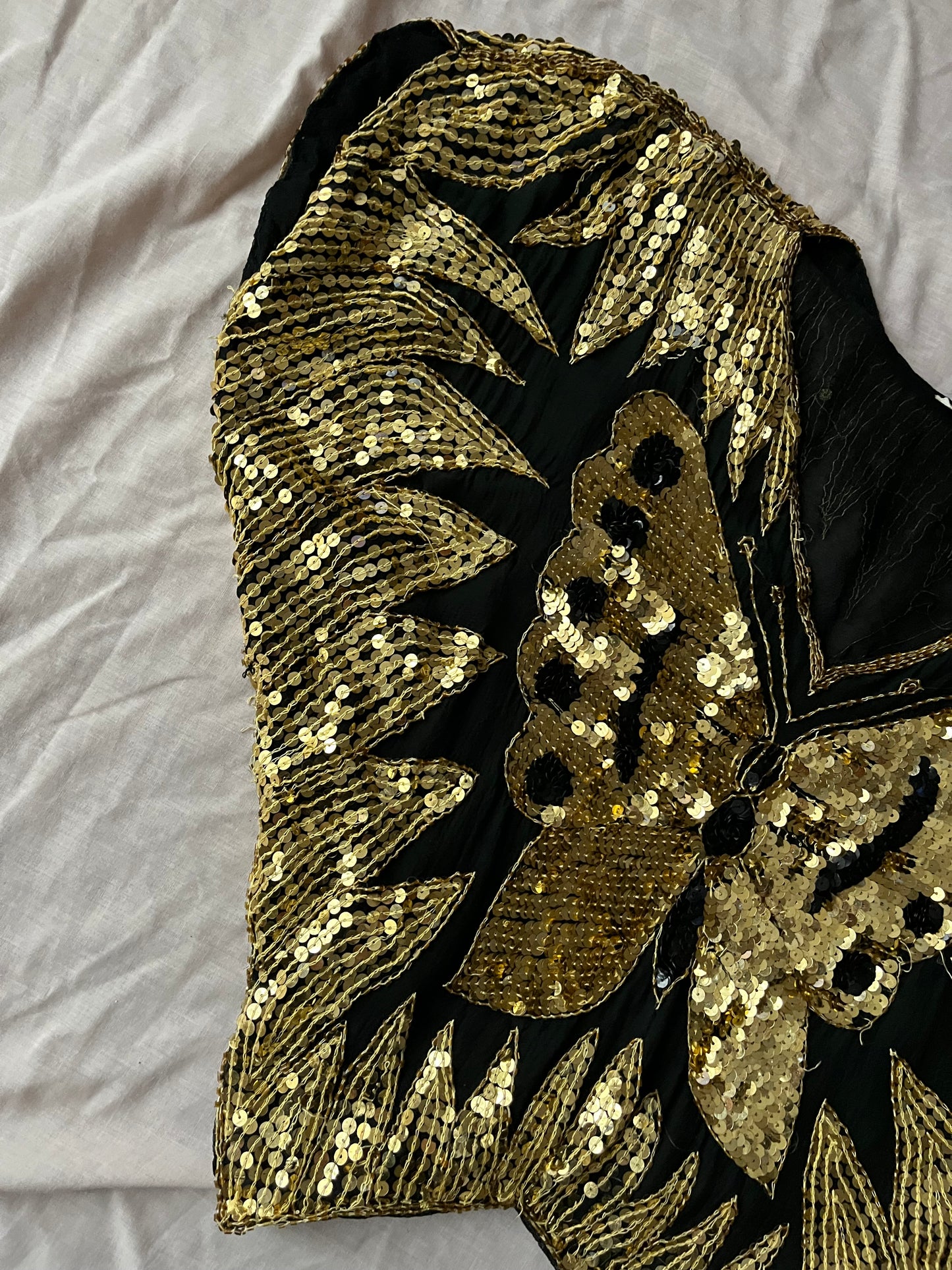 Sequin Butterfly Top - Free Size