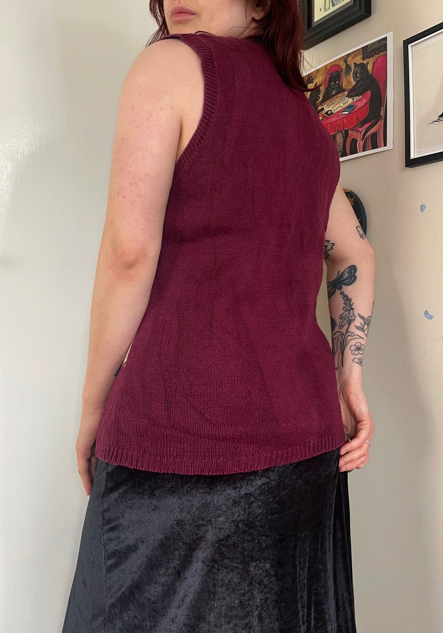 Acorn Sweater Vest UK 6-12