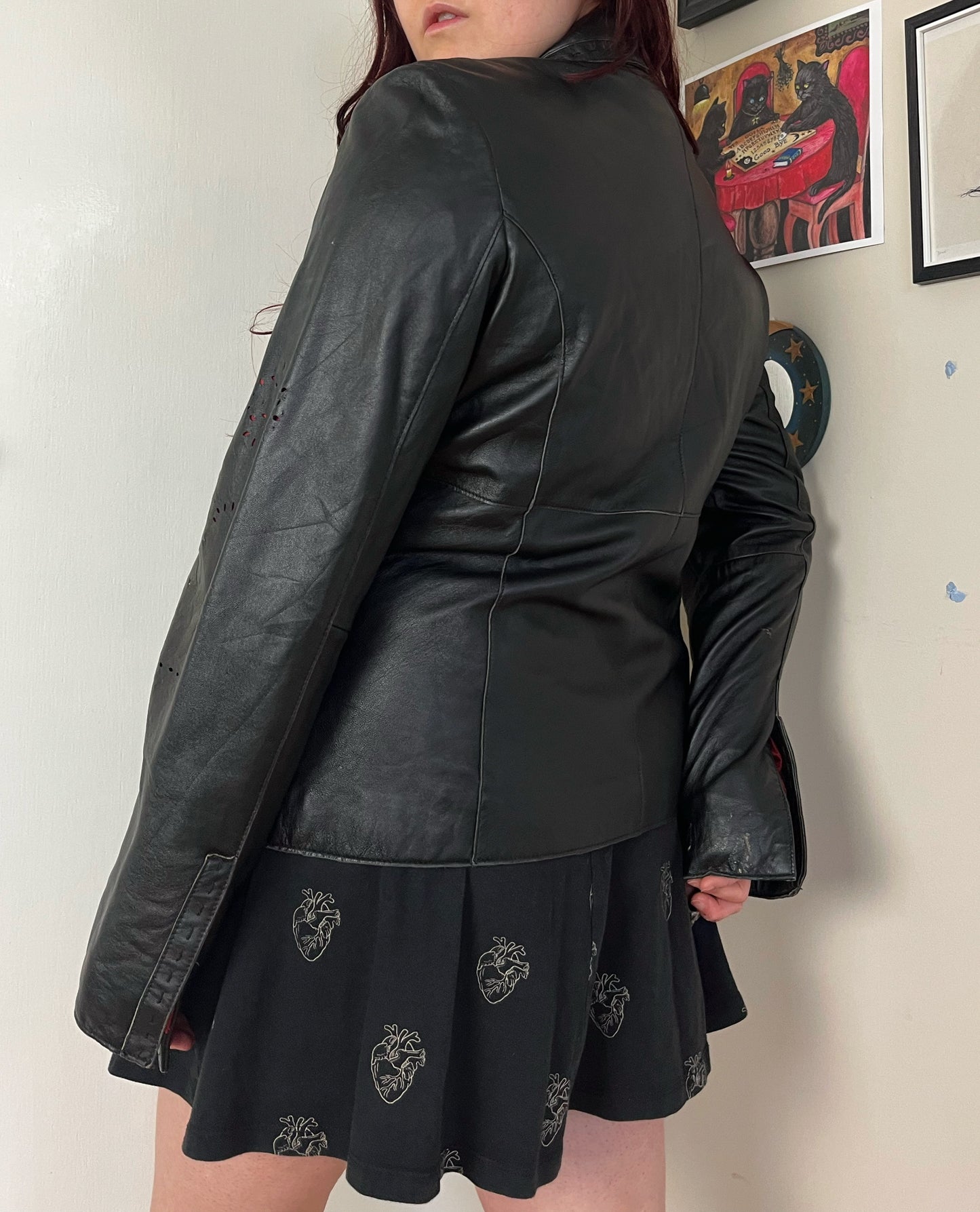 Corina Leather Jacket UK 12-14