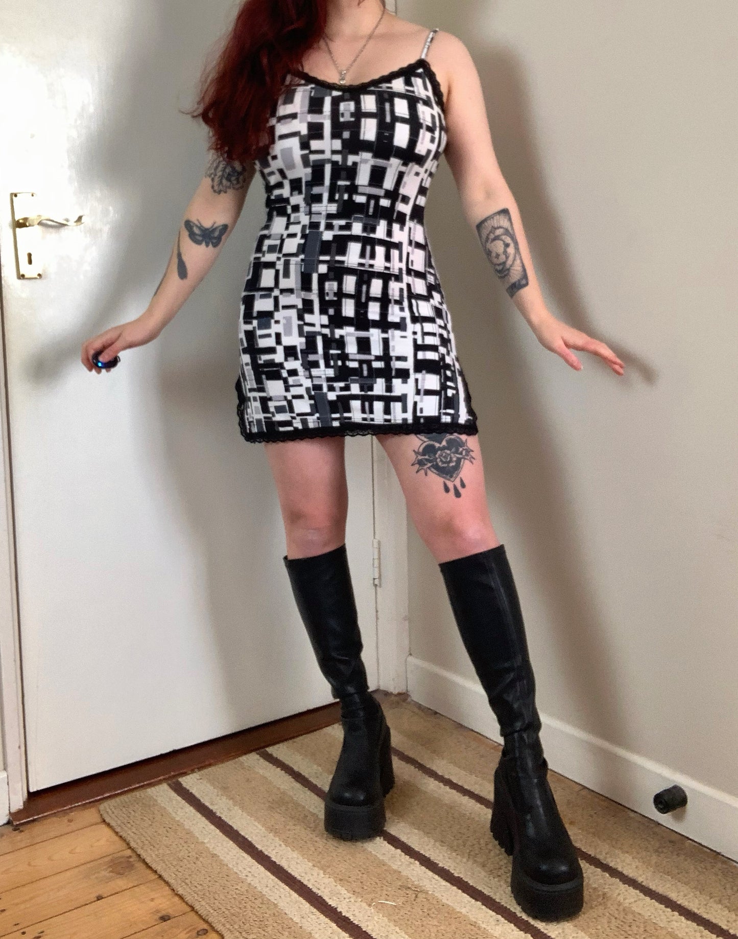 Elsa Y2K Slip Dress UK 8-10