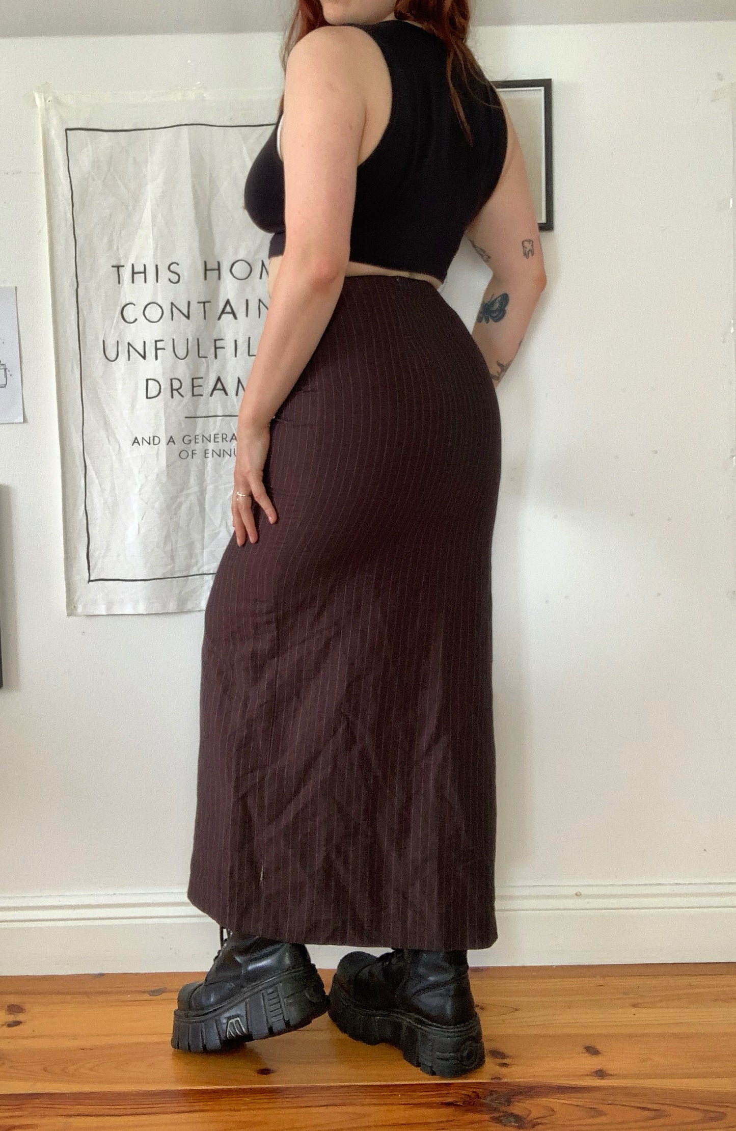 Carrie 90s Maxi Skirt UK 10