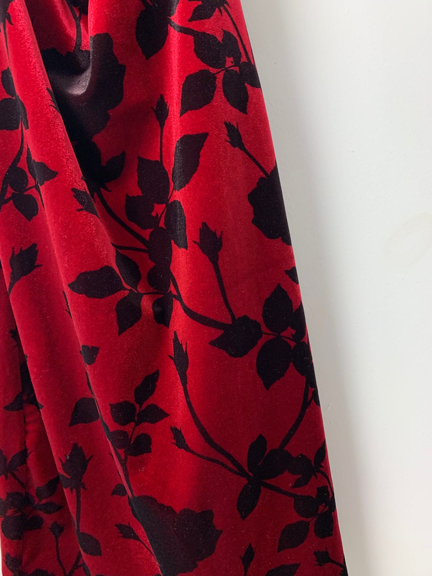 Thorn 90s Velvet Dress UK 6/8/10