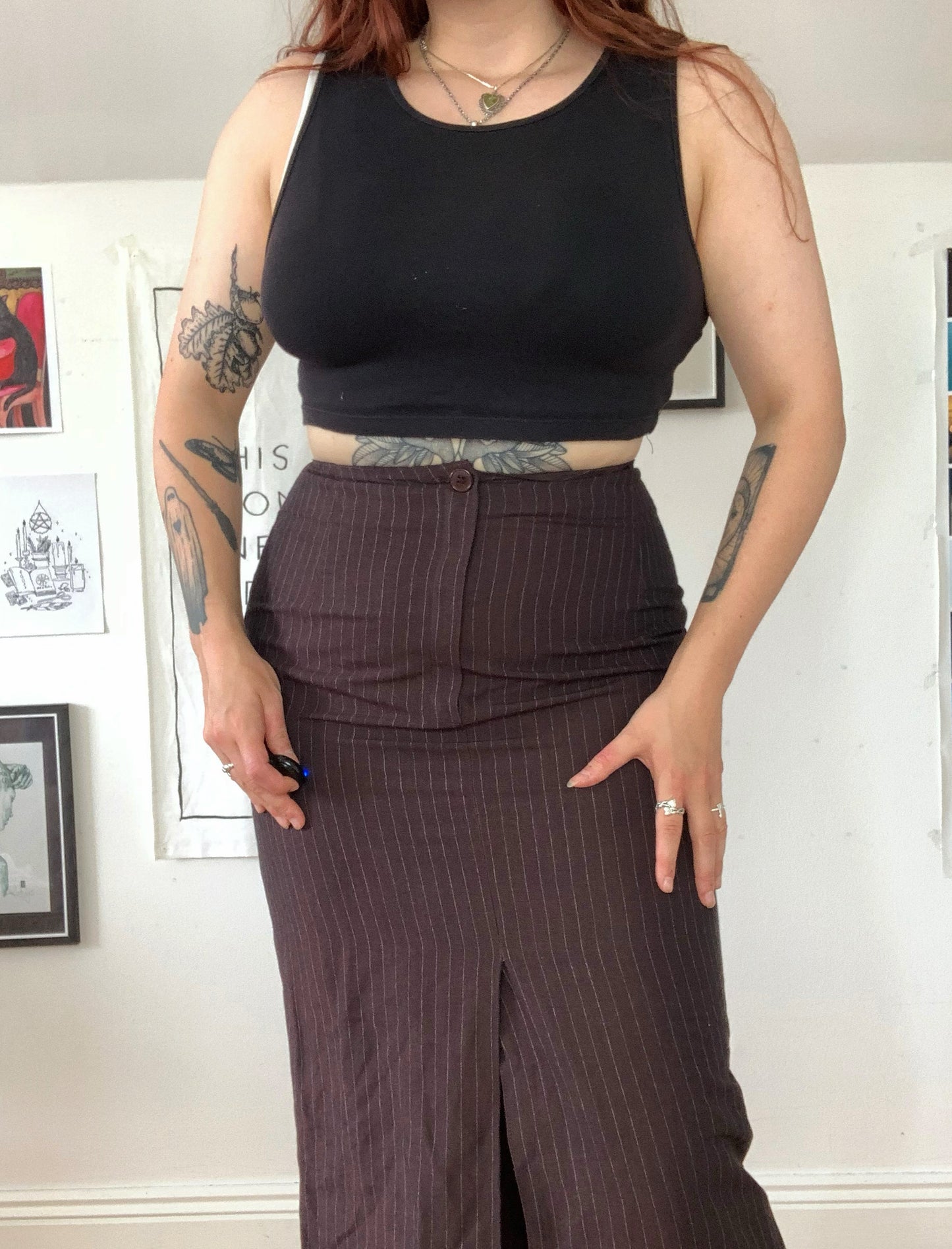 Carrie 90s Maxi Skirt UK 10